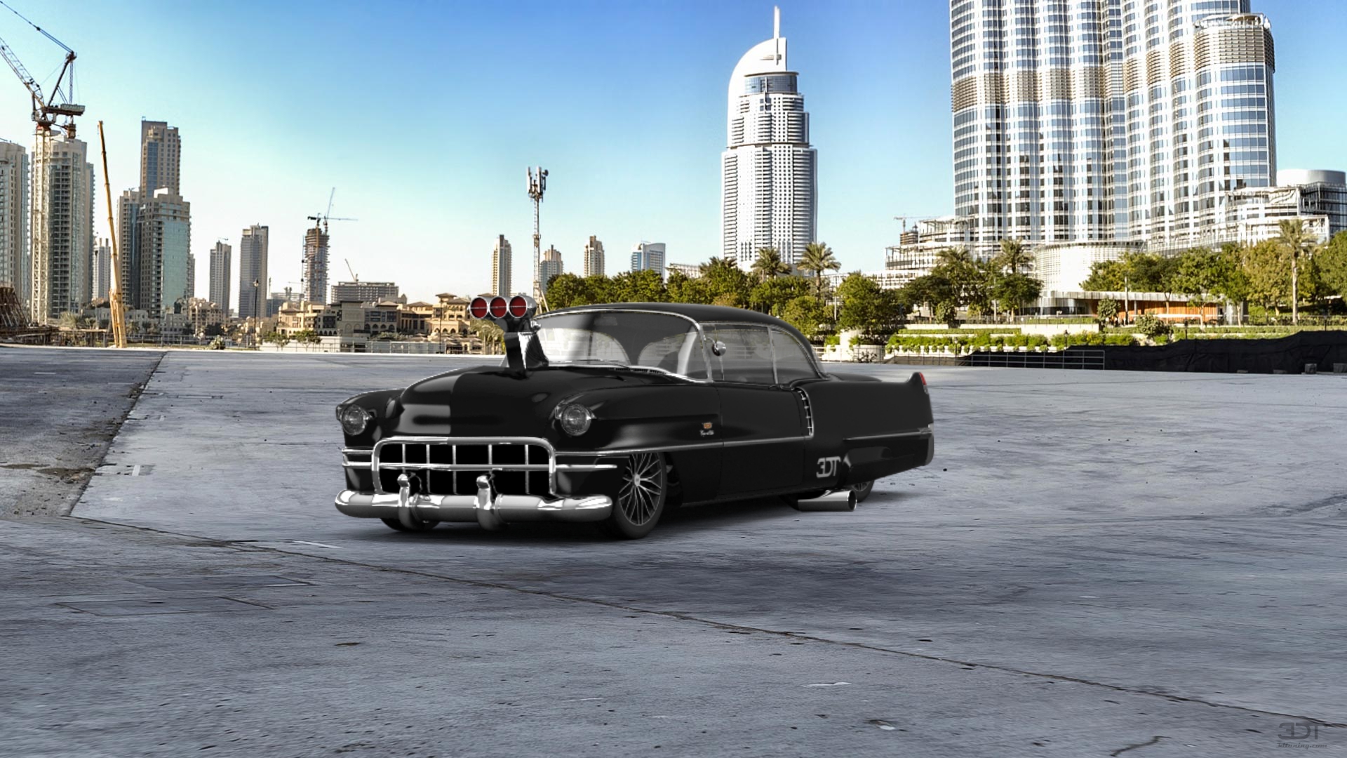 Cadillac De Ville Coupe 1956 tuning