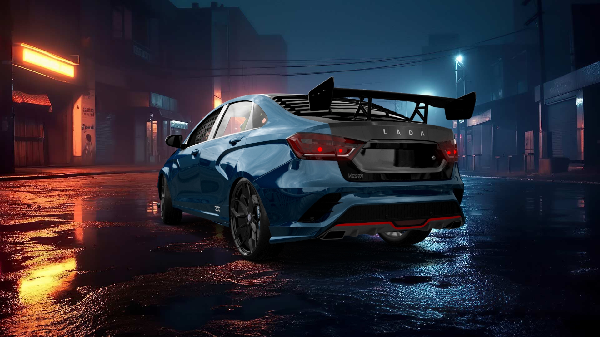 Lada Vesta 4 Door Saloon 2016 tuning