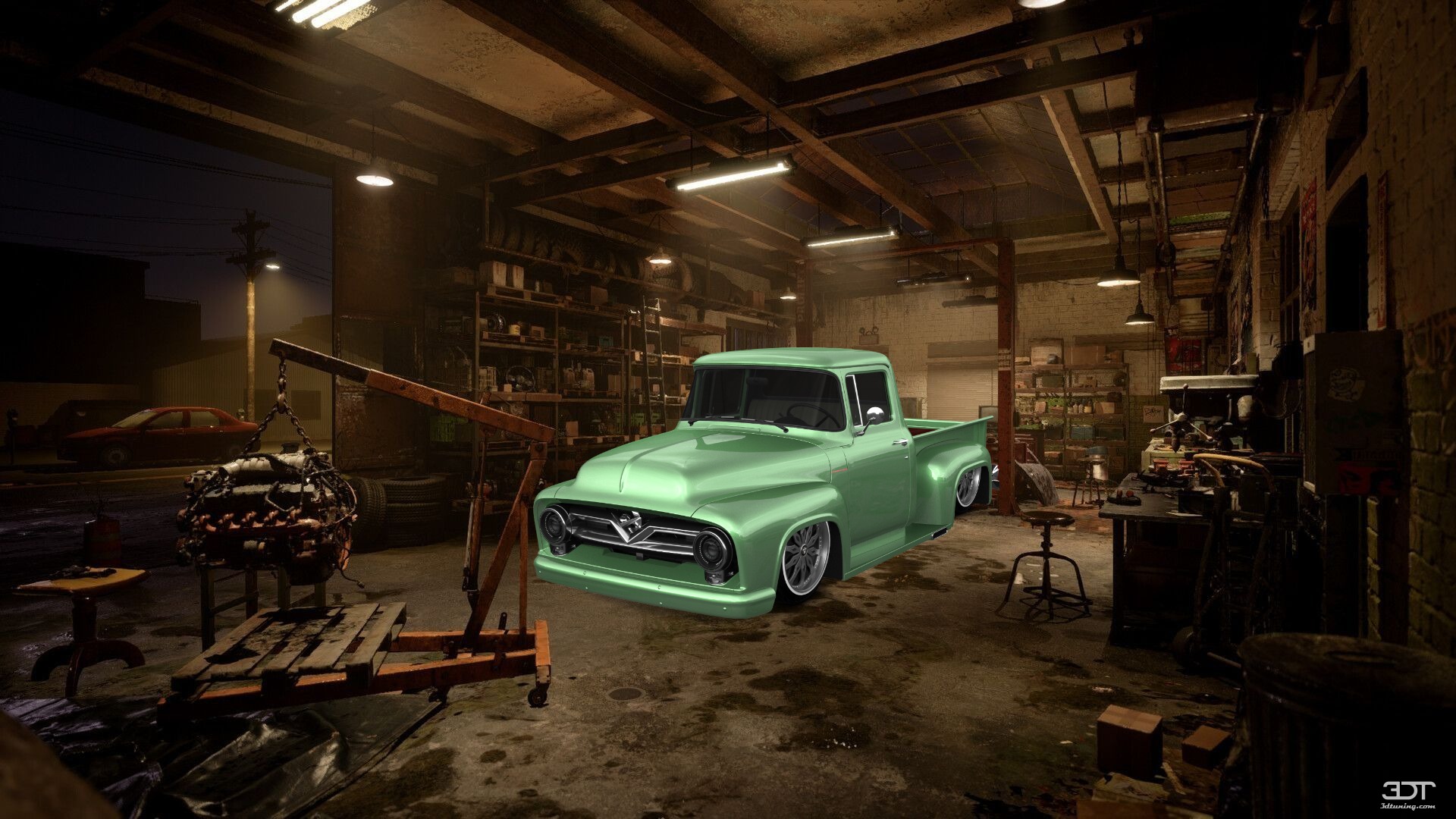 Ford F-100 2 Door truck 1956 tuning