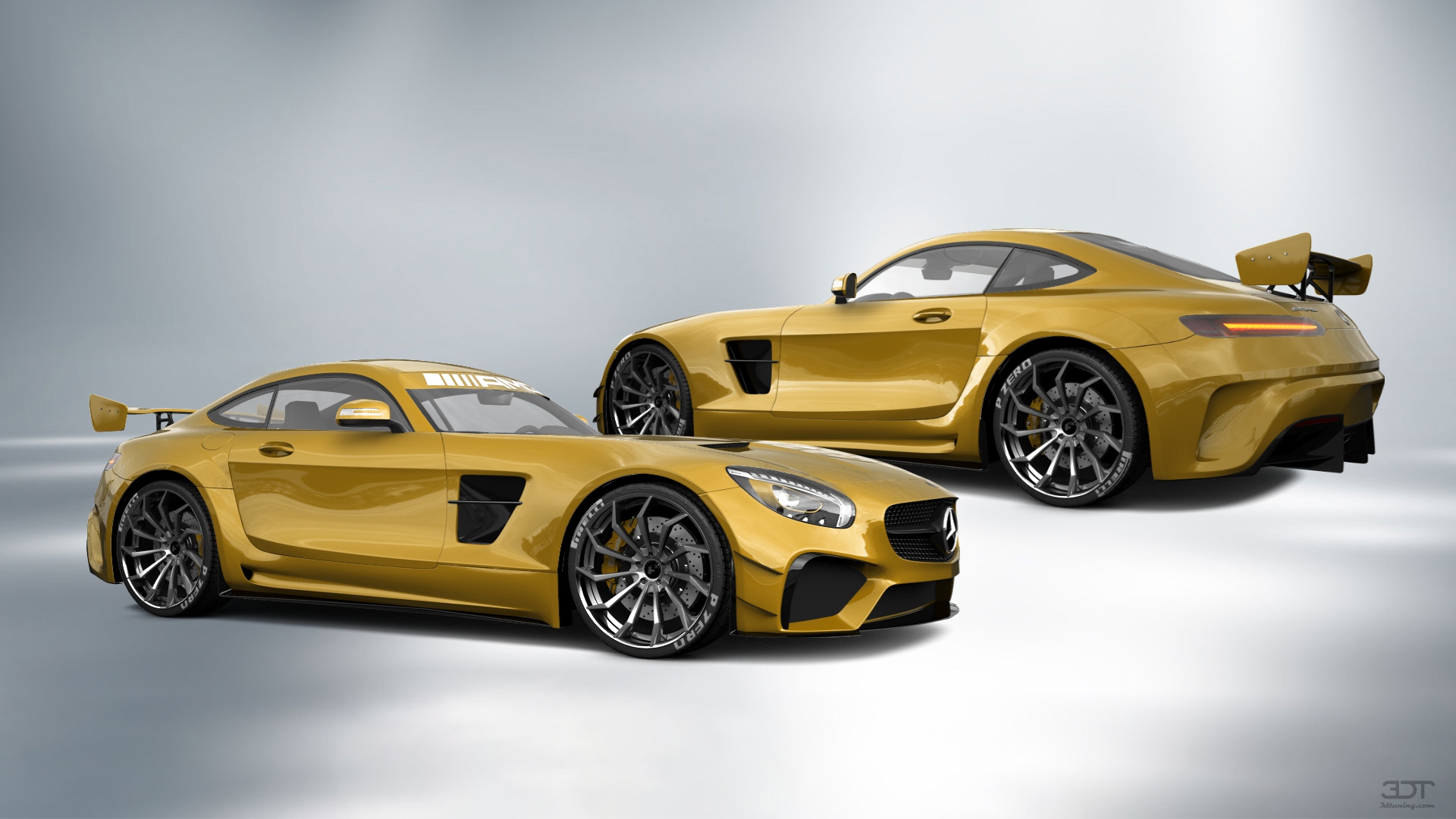 Mercedes AMG GT 2 door fastback coupe 2016 tuning