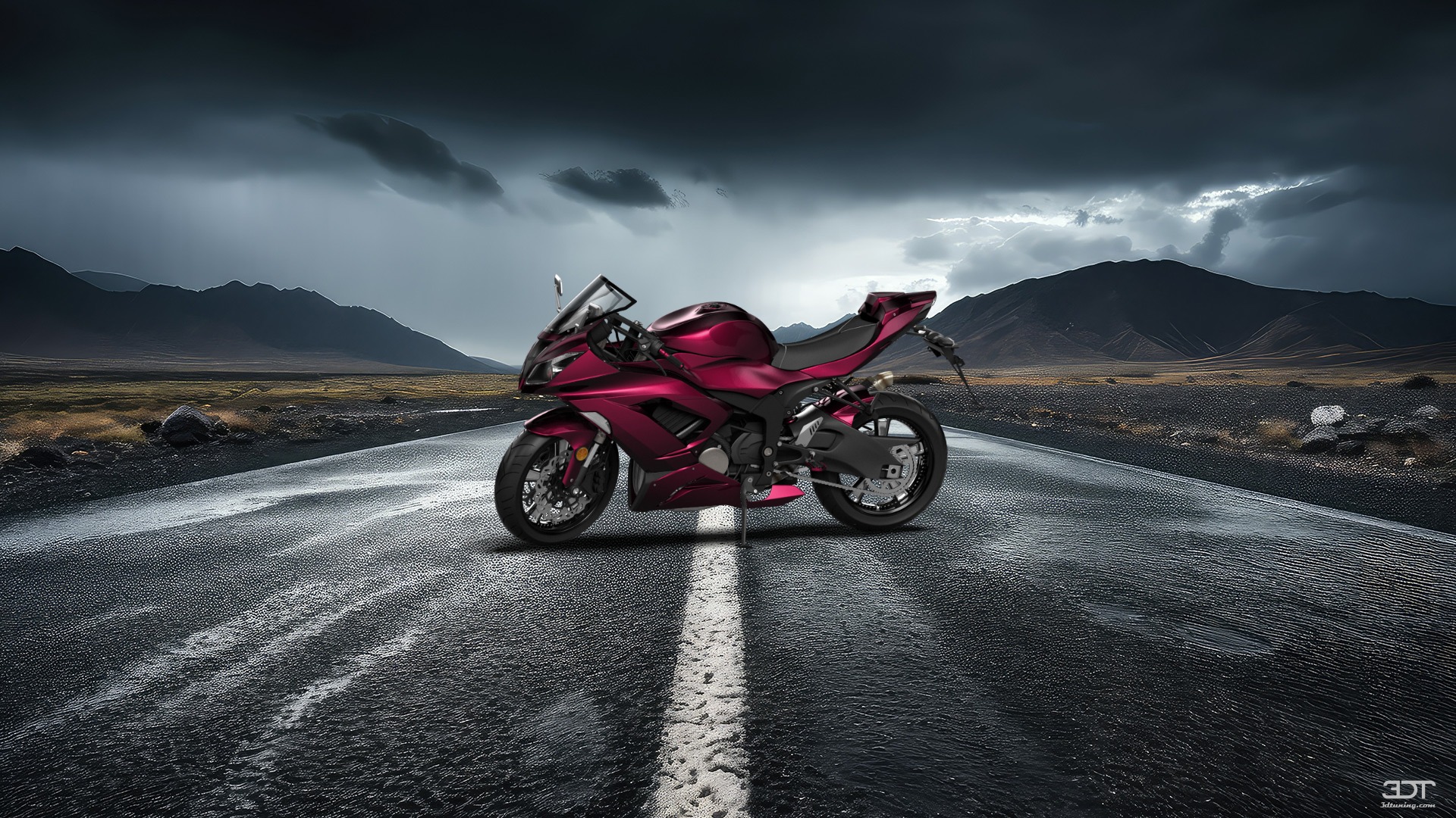 Kawasaki Ninja ZX 6R Sport Bike 2015