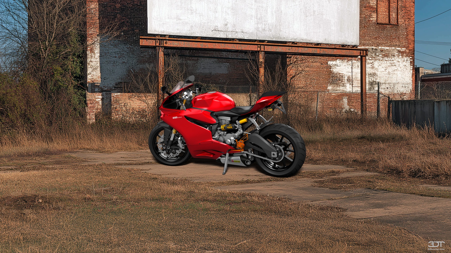 Ducati 899 Panigale Sport Bike 2015 图片