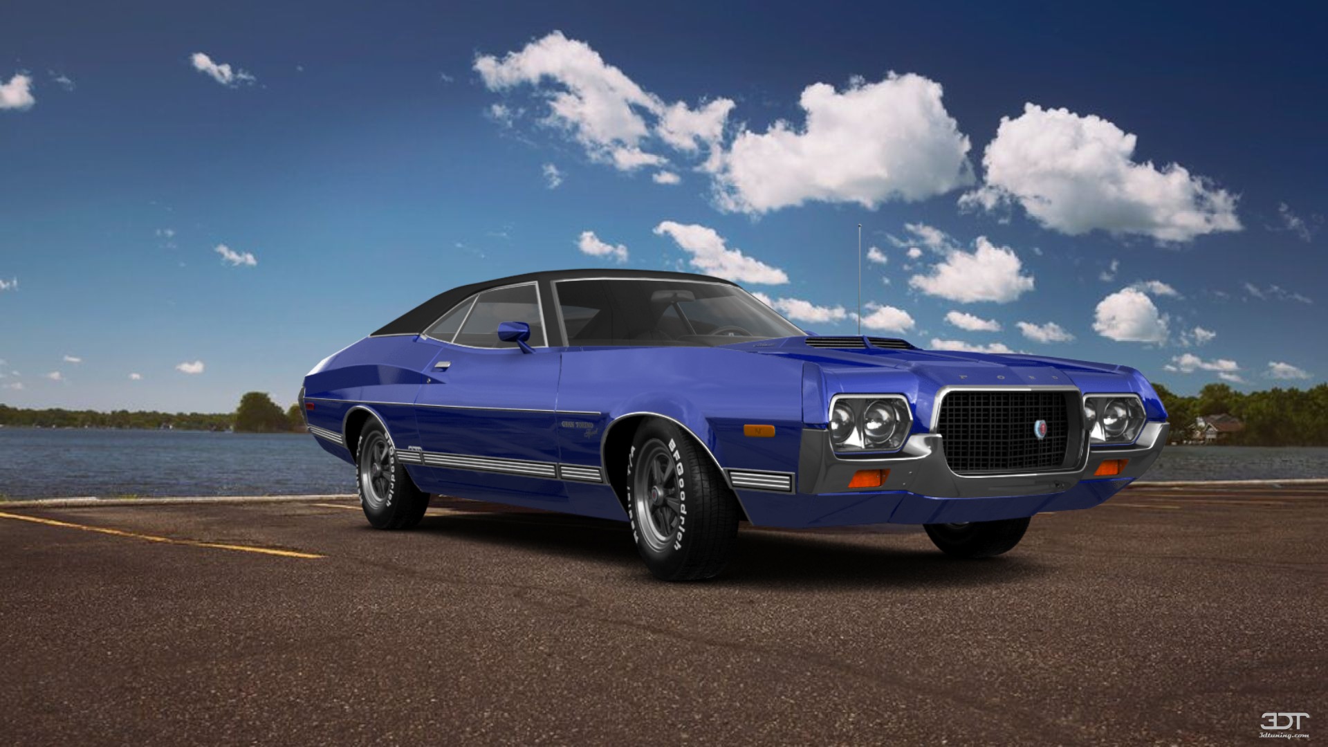 Tuning Ford Gran Torino Sport 2 Door Hardtop 1972
