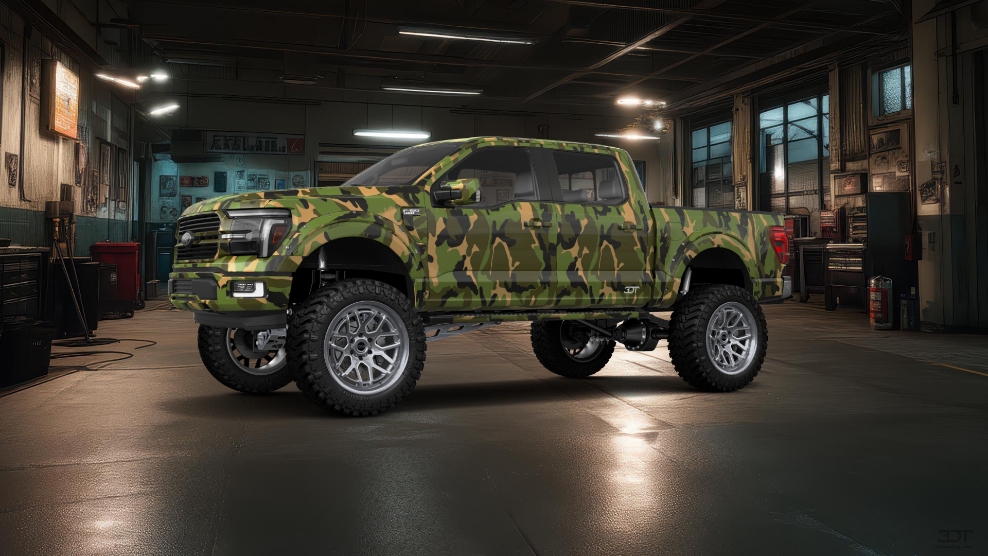 Ford F-150 SuperCrew 4 Door pickup truck 2024 tuning