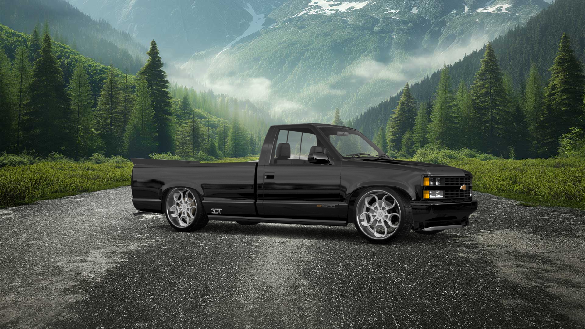 Chevrolet K1500 Regular Cab Fleetside Pickup 1988 tuning