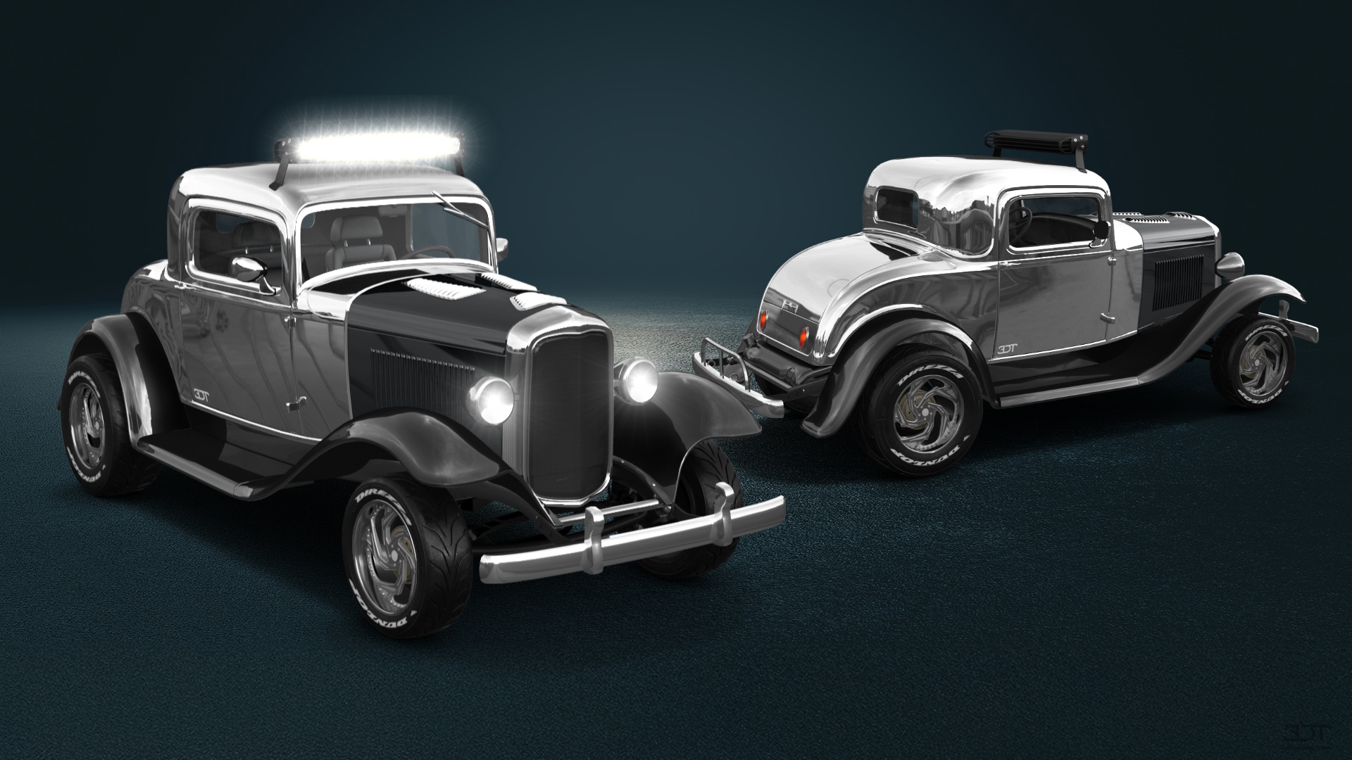 Ford Model B Deluxe 2 Door Coupe 1932