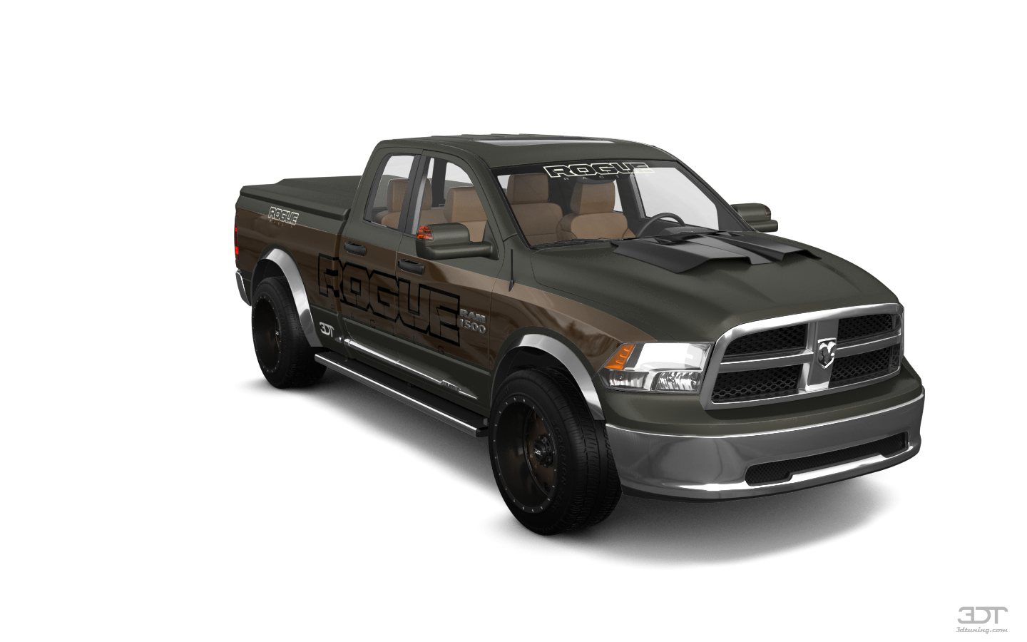 Tuning Dodge Ram 1500 6.4' box Extended Cab 4 Door pickup truck 2009