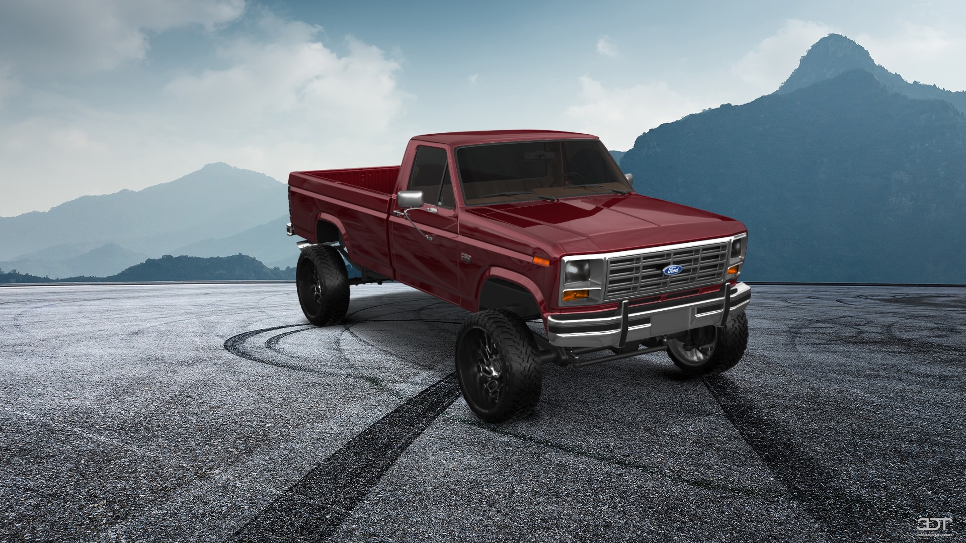 Ford F-150 2 Door pickup truck 1986