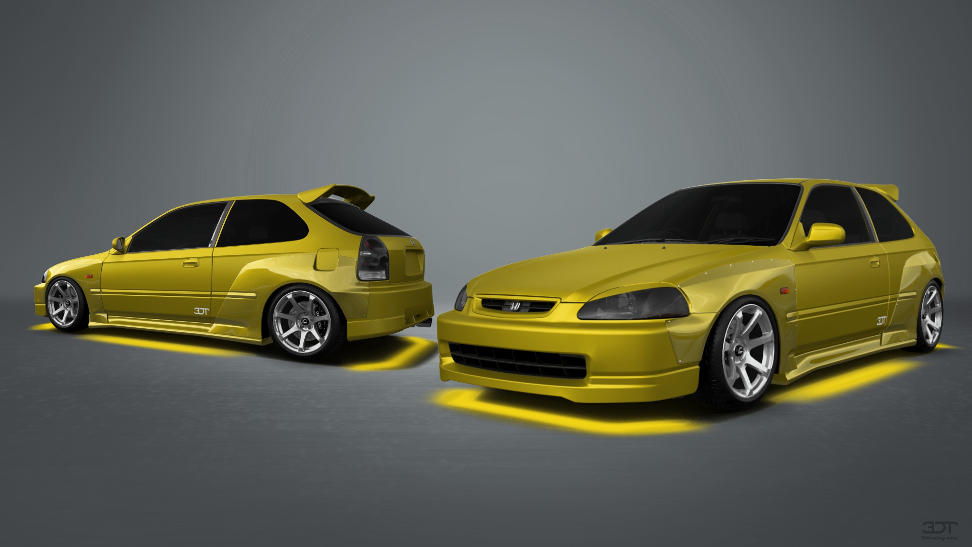 Honda Civic 3 Door Hatchback 1997 tuning
