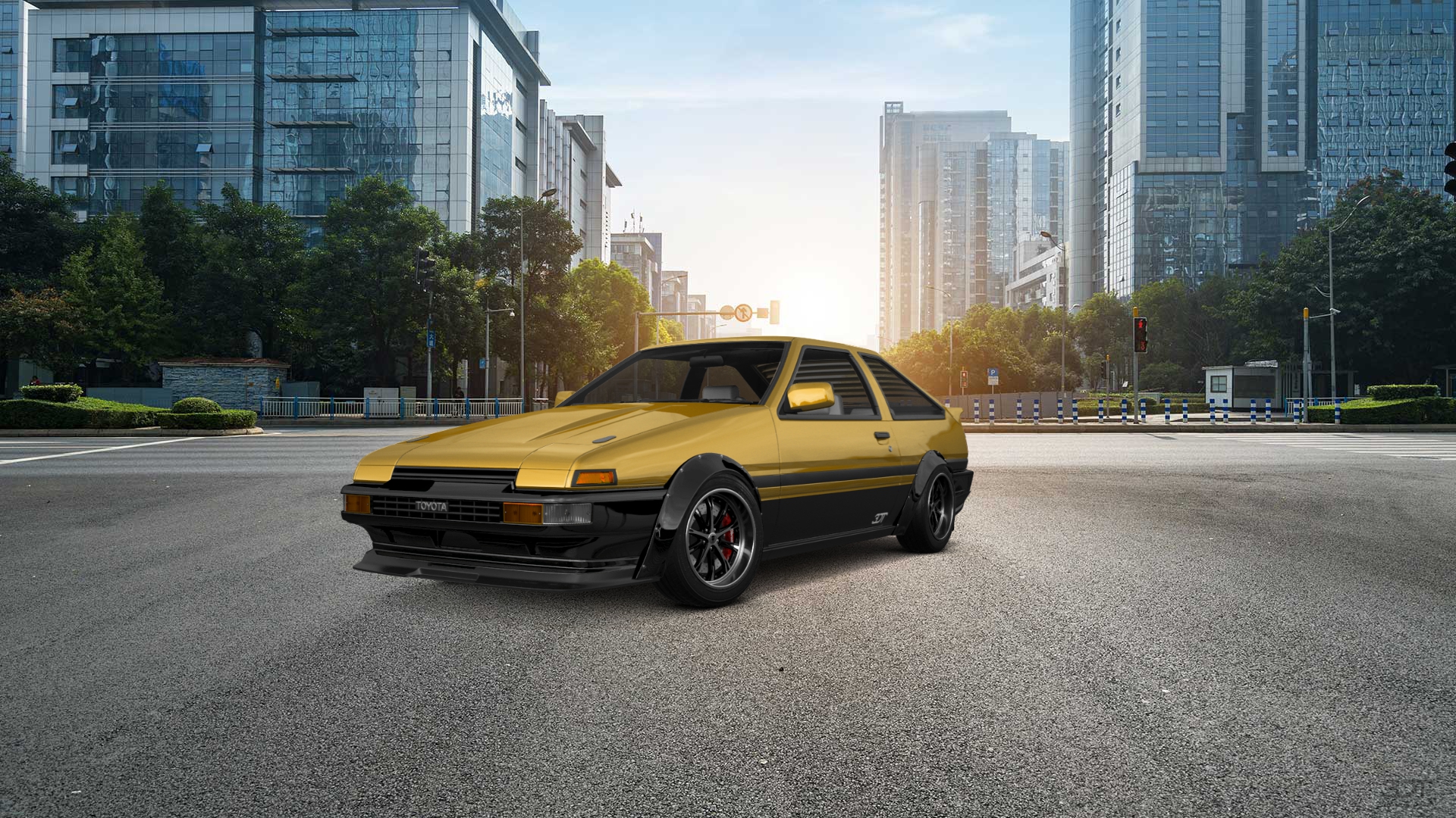 Toyota AE86 3 Door Hatchback 1985 Images