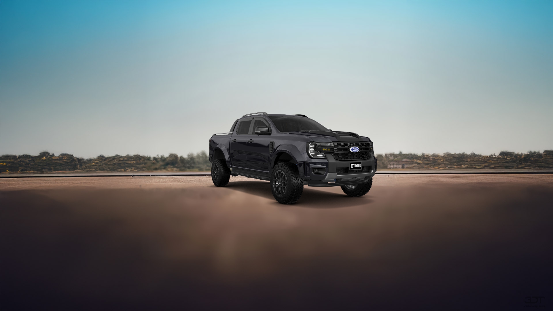 Ford Ranger 4 Door pickup truck 2022 tuning