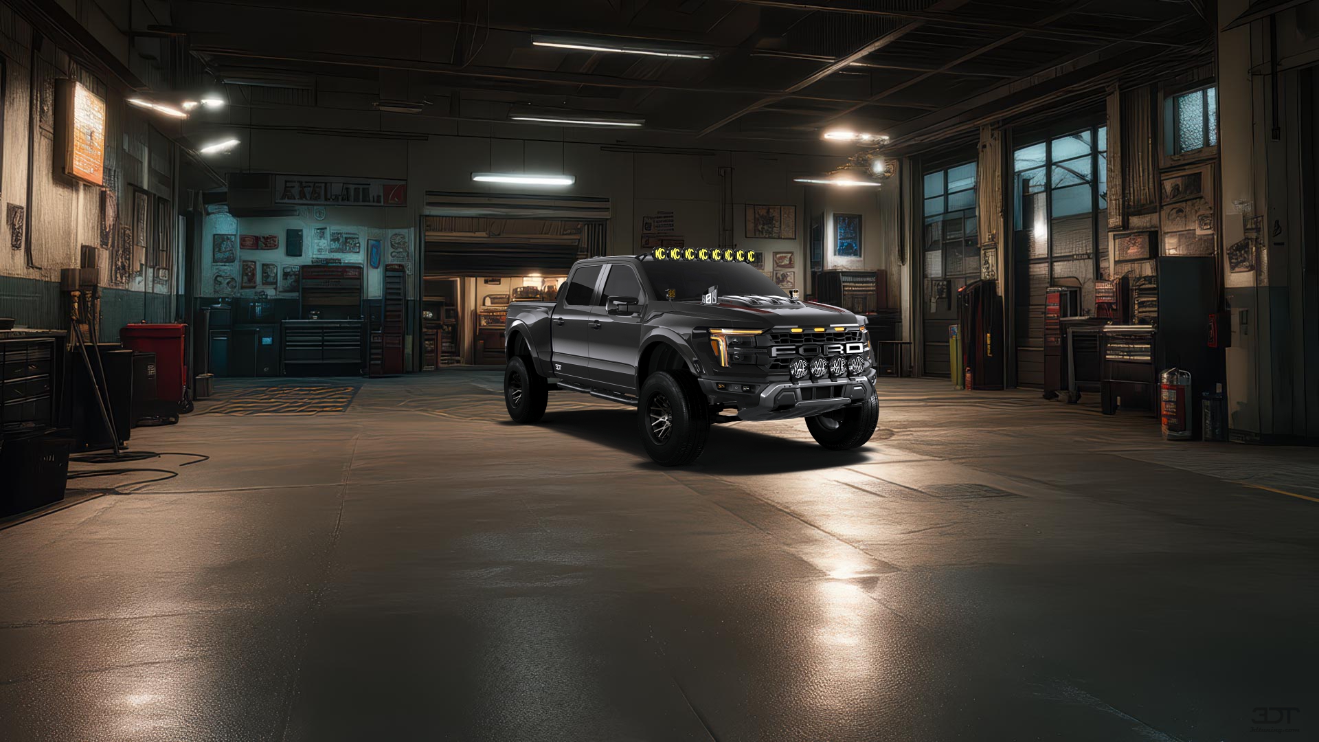 Ford F-150 Raptor 4 Door pickup truck 2024 tuning