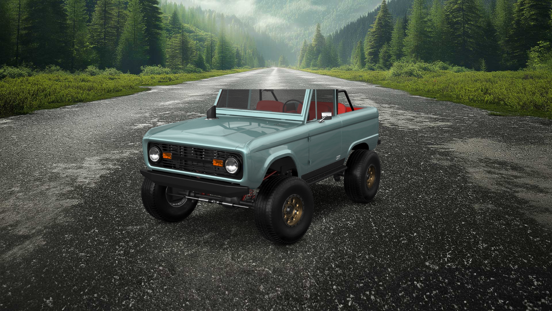 Ford Bronco 3 Door SUV 1965