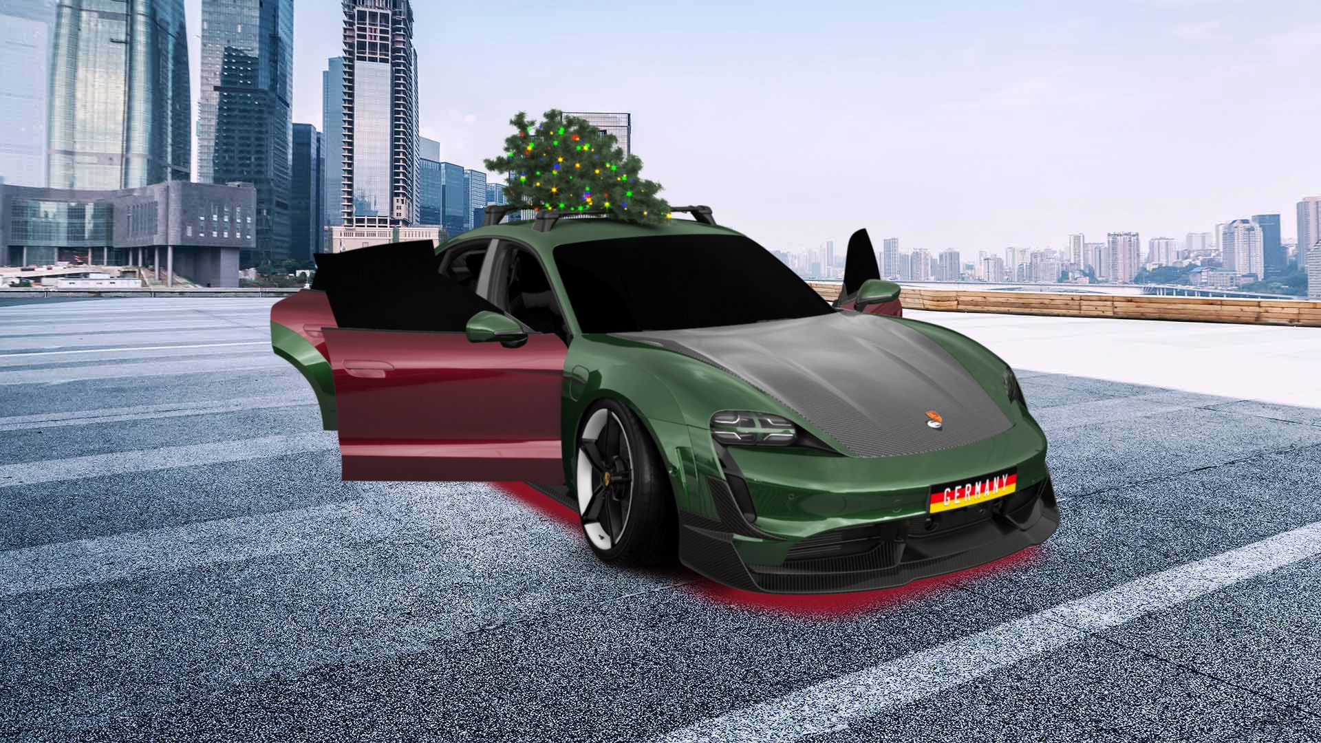 Porsche Taycan 4 Door Saloon 2019 tuning