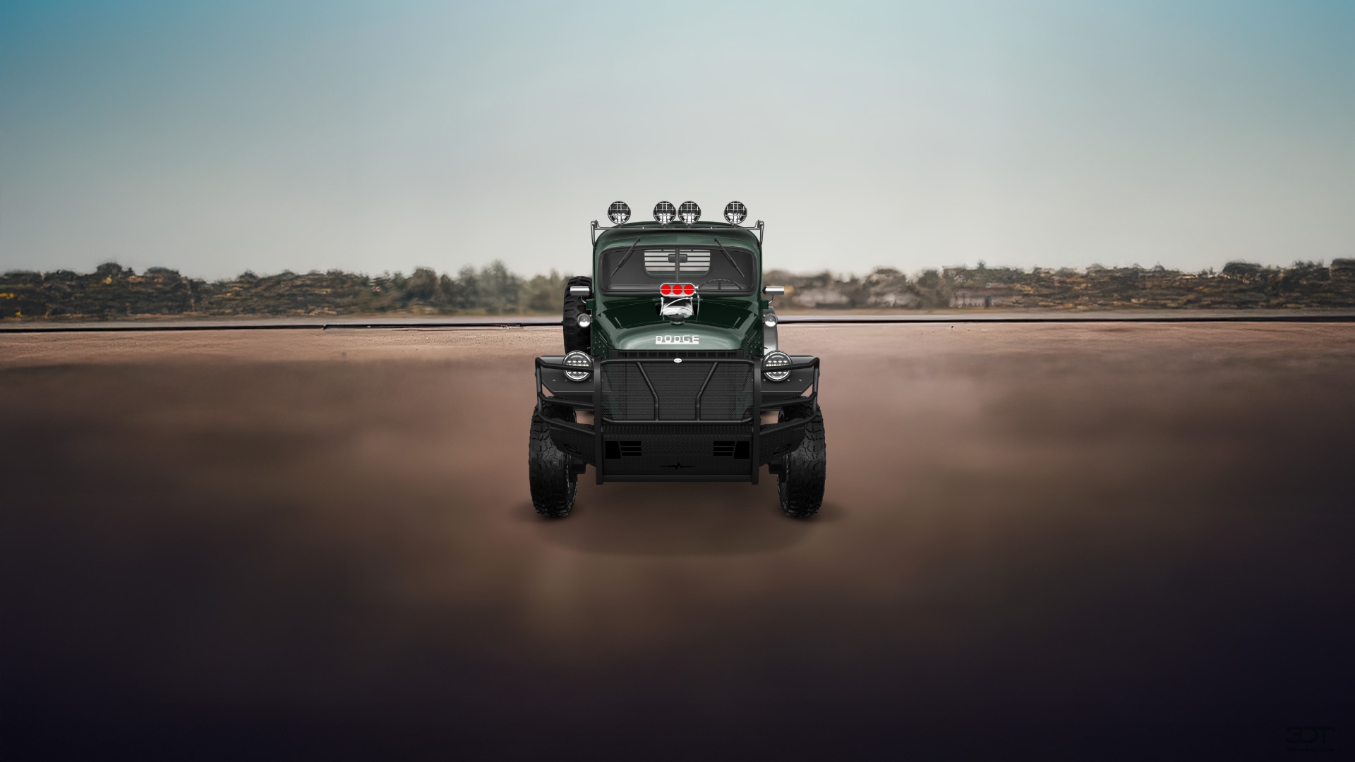 Dodge Power Wagon 2 Door pickup truck 1947 tuning