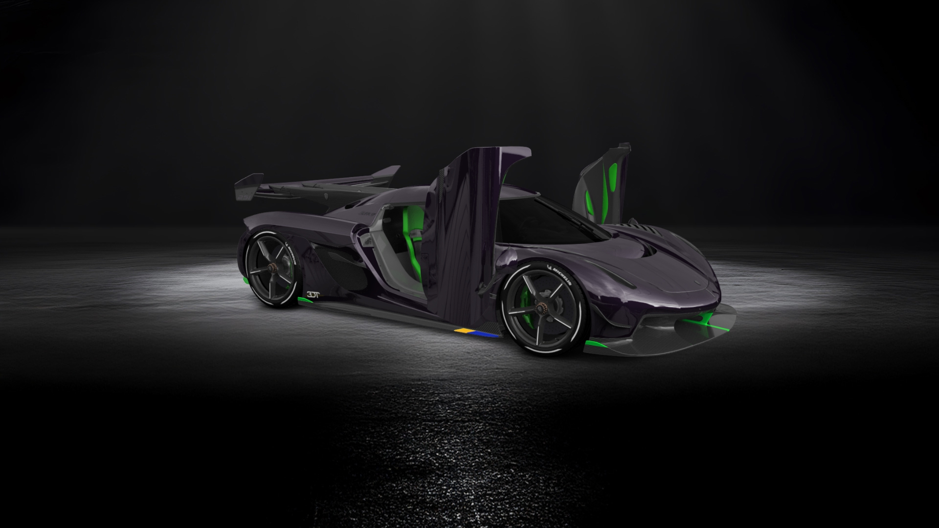Koenigsegg Jesko 2 door targa top 2020