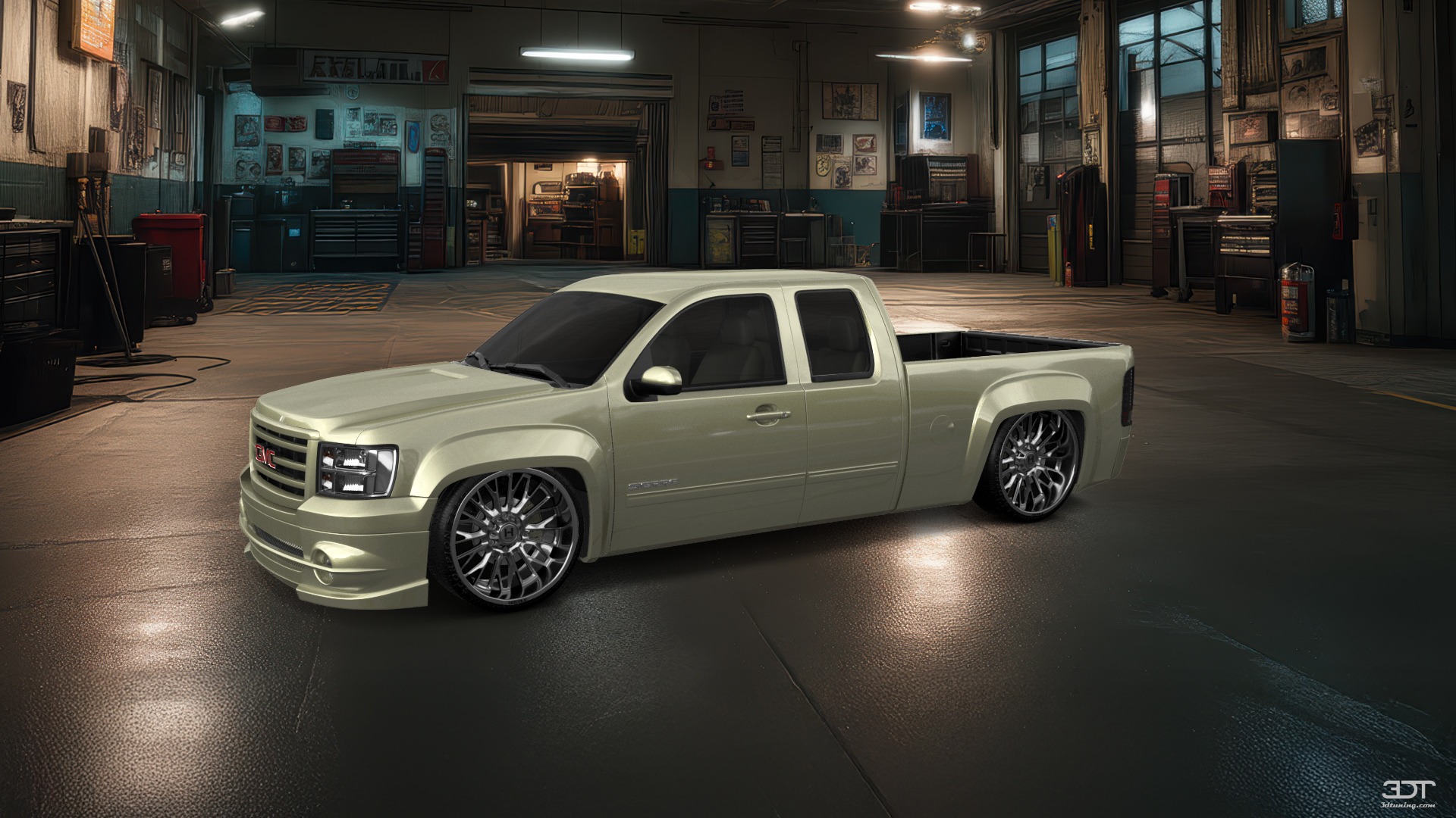 GMC Sierra 1500 Double Cab 6.6 ft box 2 Door truck 2007 tuning