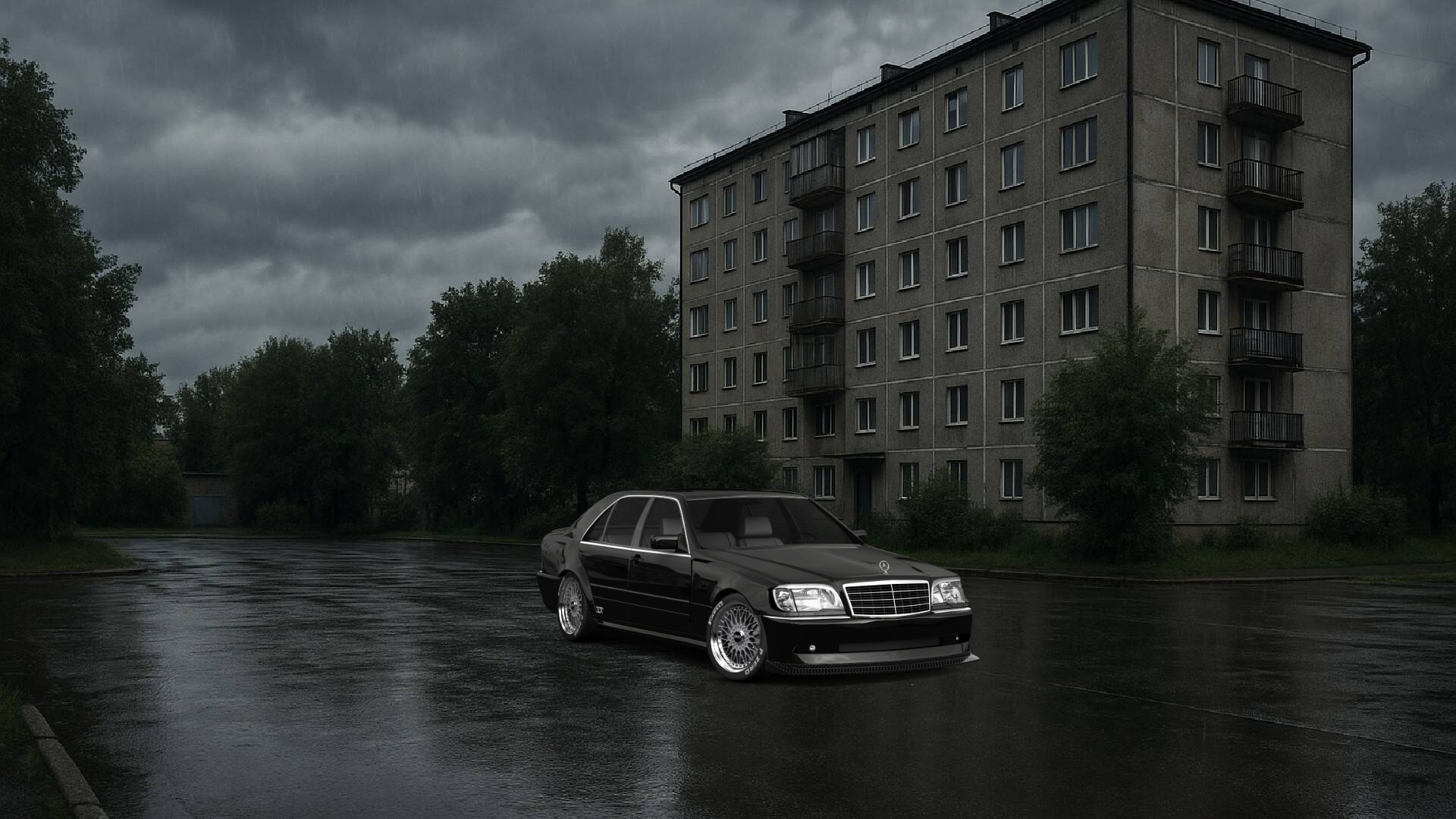 Mercedes S Class Sedan 1992 tuning