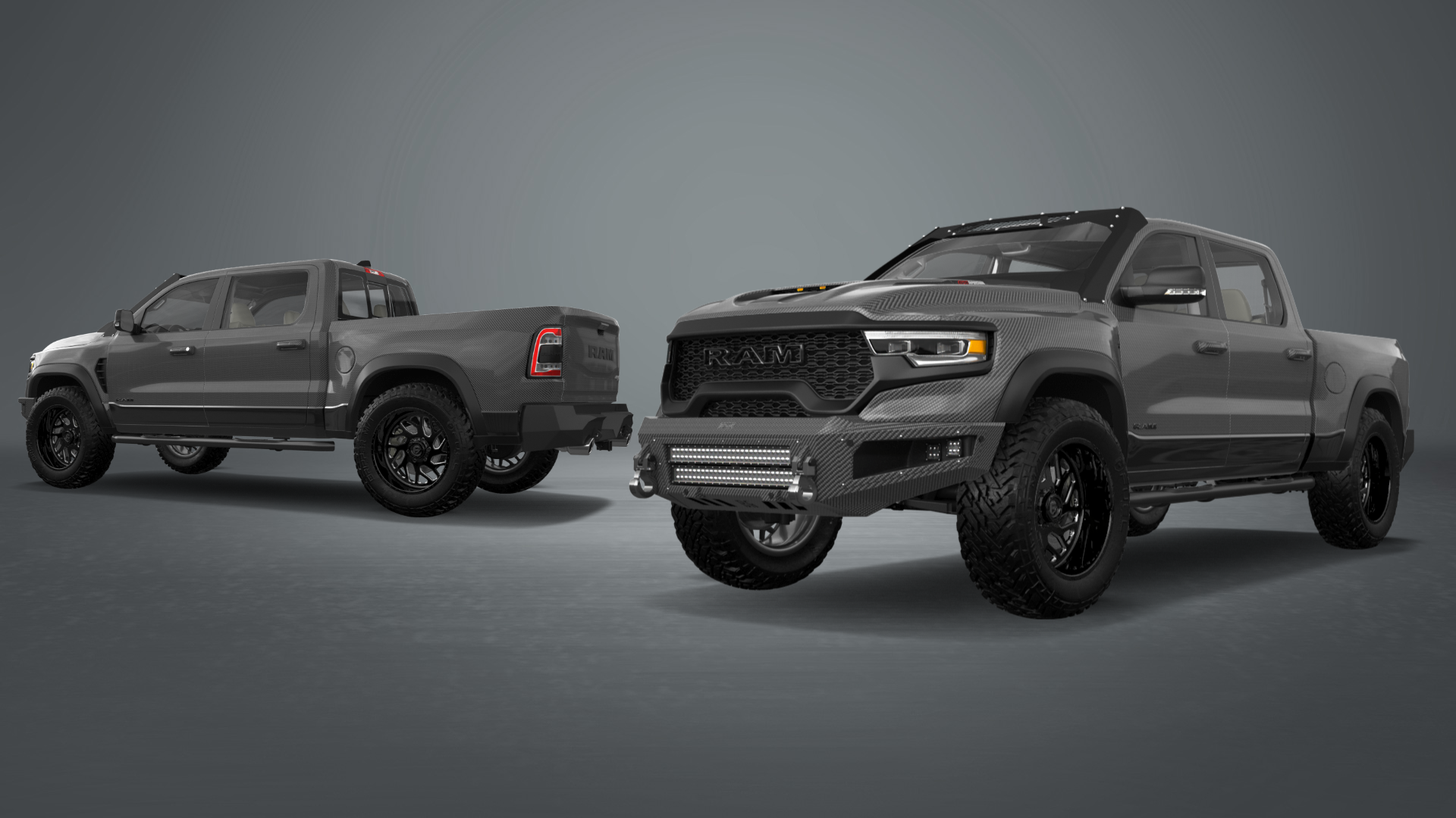 Dodge Ram 1500 TRX 4 Door pickup truck 2021