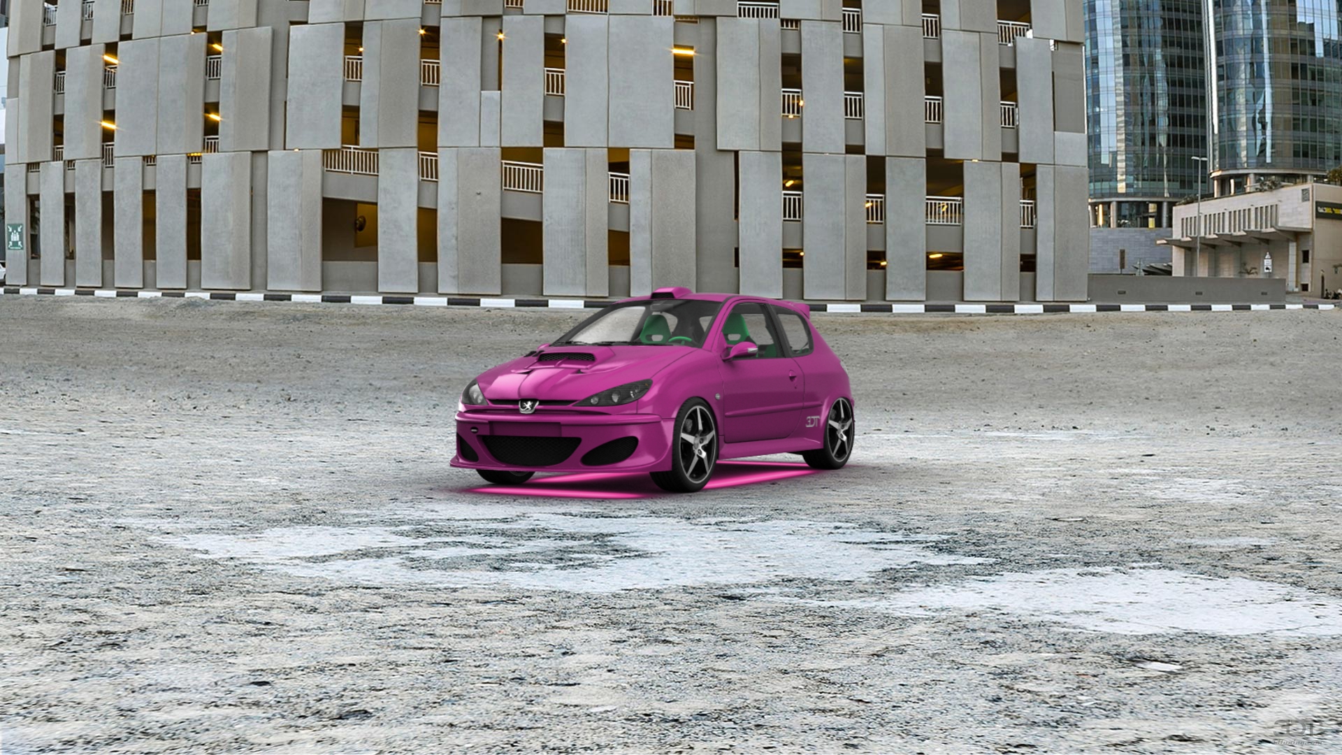 Peugeot 206 3 Door Hatchback 1998 tuning