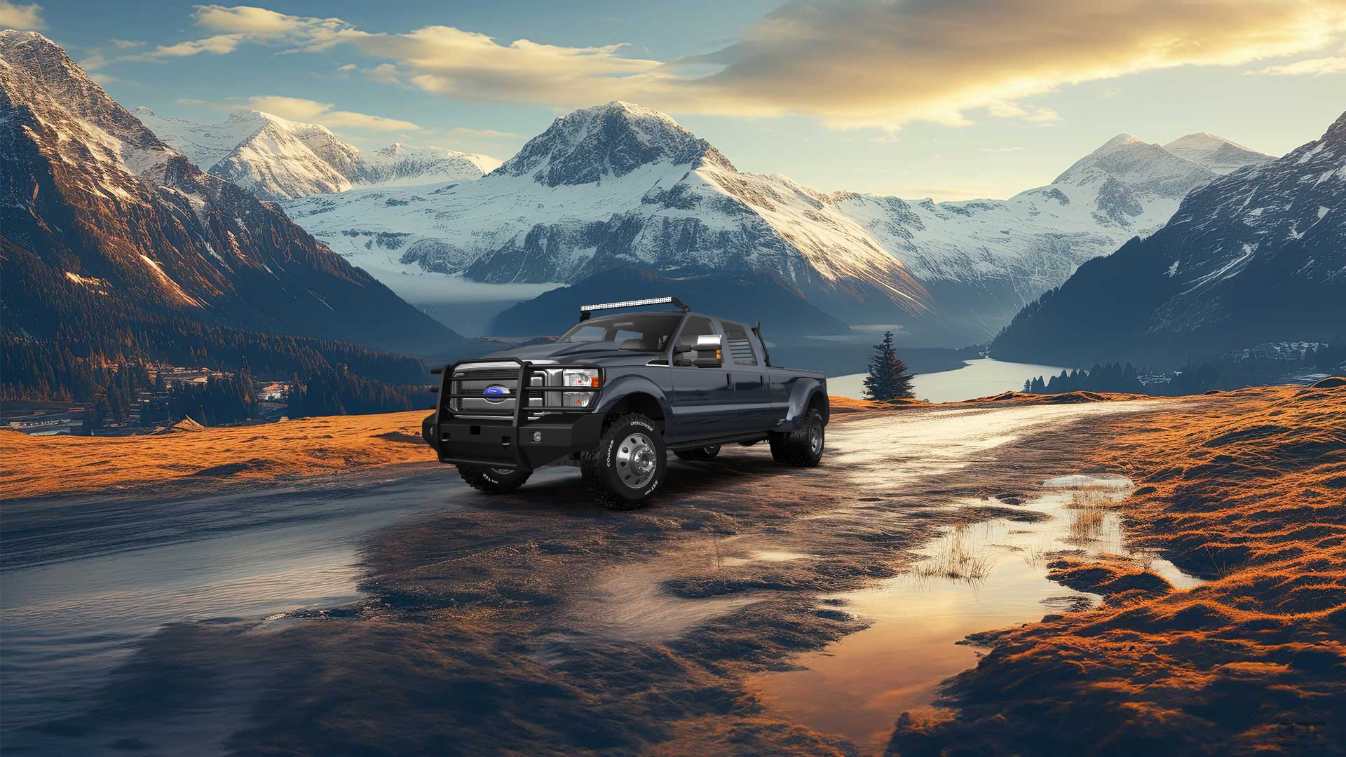 Ford F-350 DRW 4 Door pickup truck 2013 tuning
