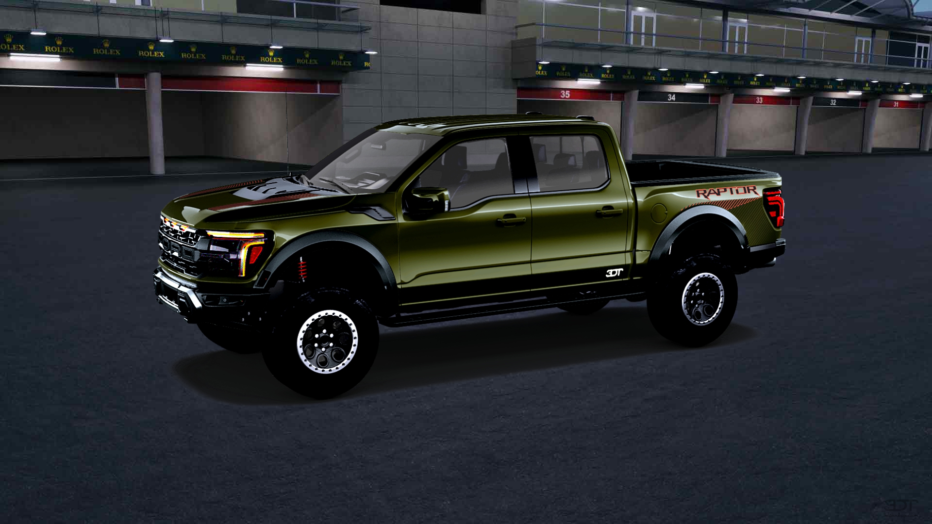 Ford F-150 Raptor 4 Door pickup truck 2024 tuning