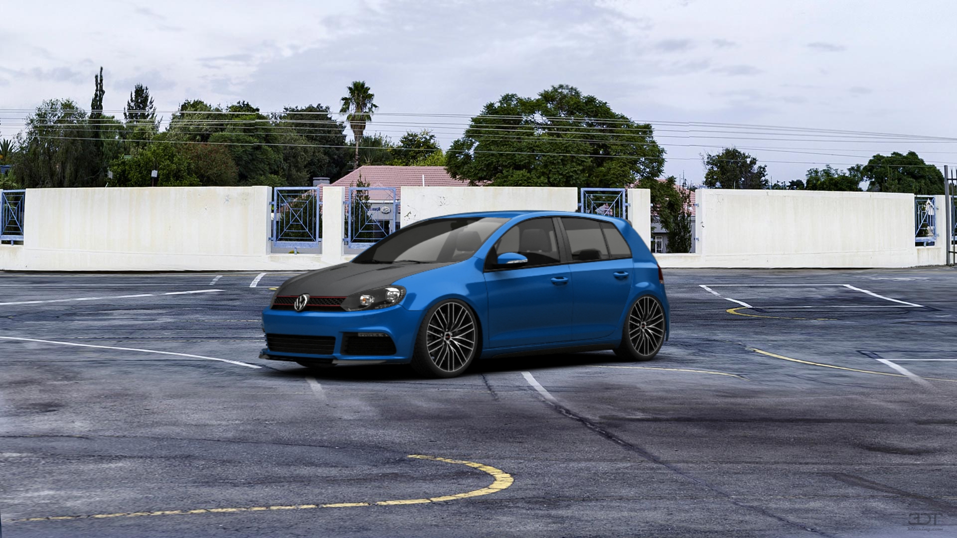 Volkswagen Golf 6 5 Door Hatchback 2011 tuning