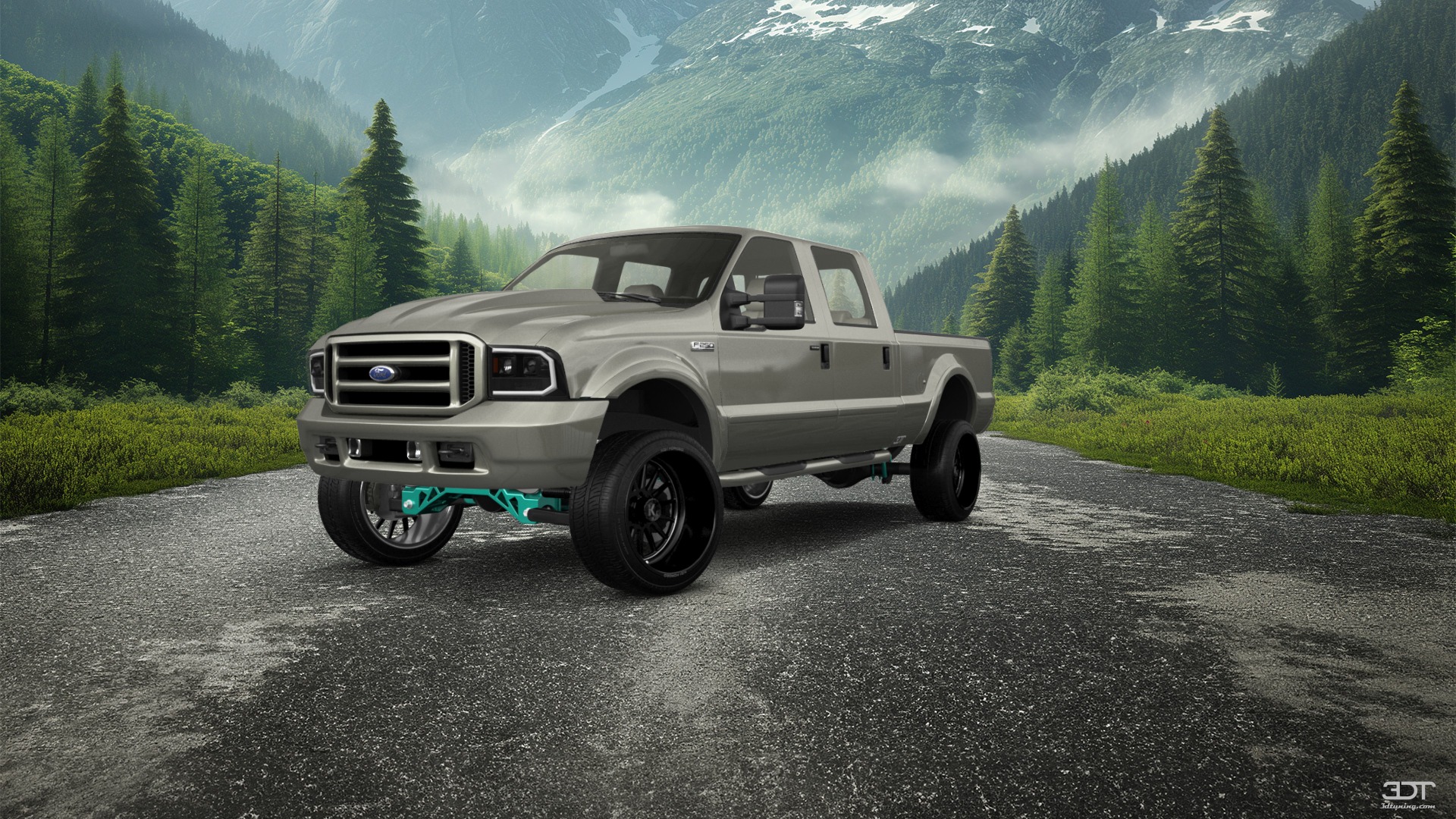 Ford F-250 Crew Cab 4 Door pickup truck 1999