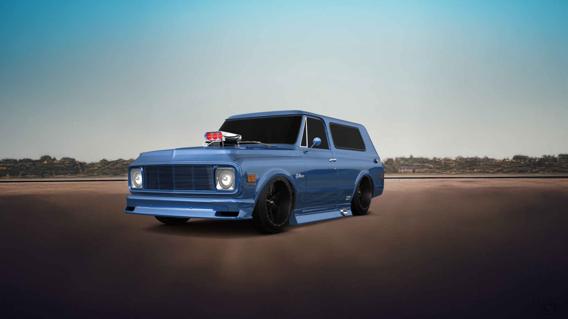 Chevrolet K5 Blazer 2 Door pickup truck 1969 tuning