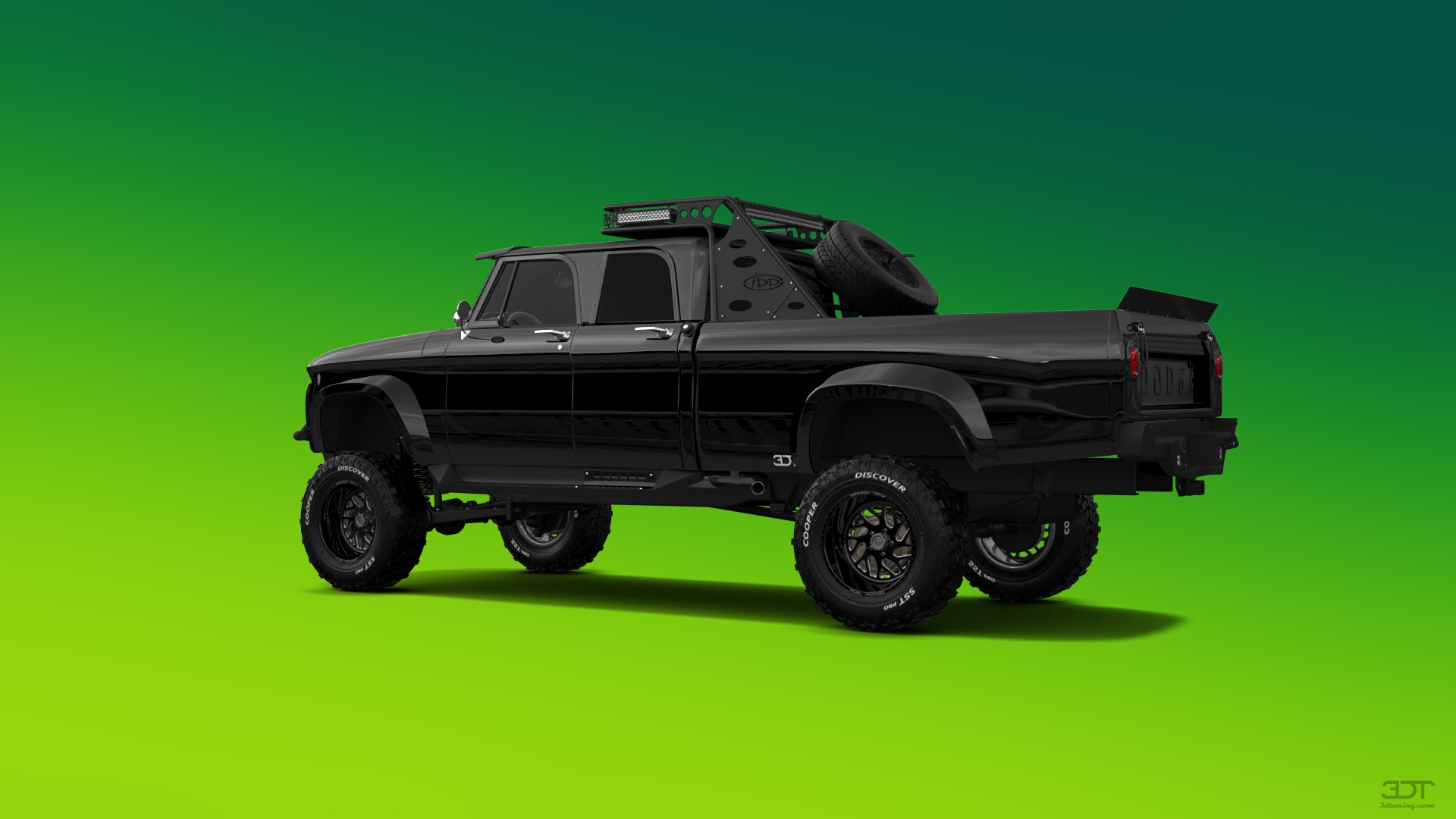 Dodge Power Wagon 4 Door pickup truck 1964 tuning