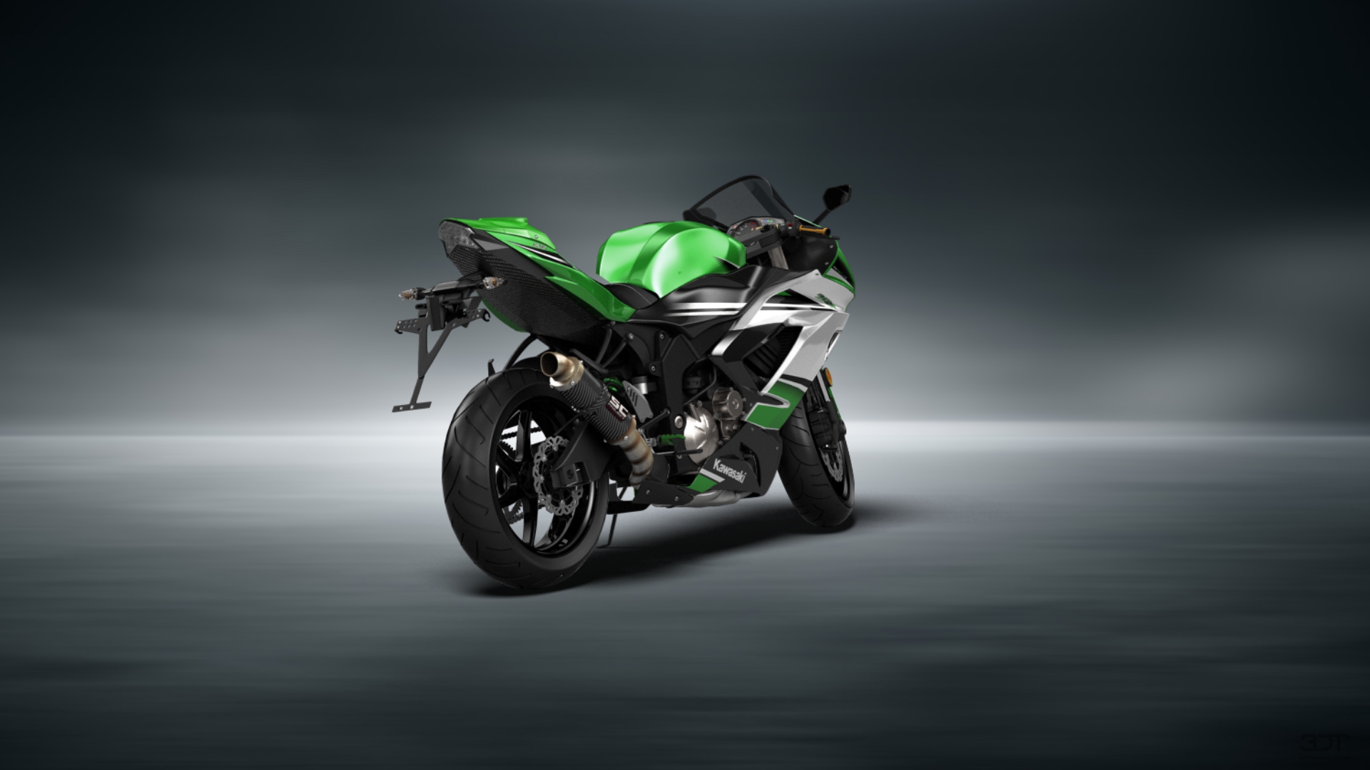 Kawasaki Ninja ZX 6R Sport Bike 2015