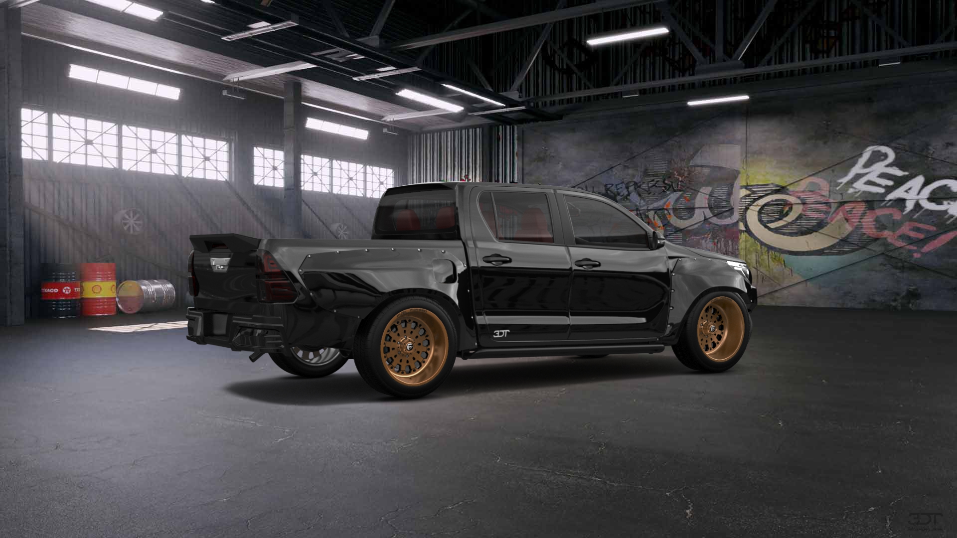 Toyota Hilux Double Cab 4 Door pickup truck 2015 tuning