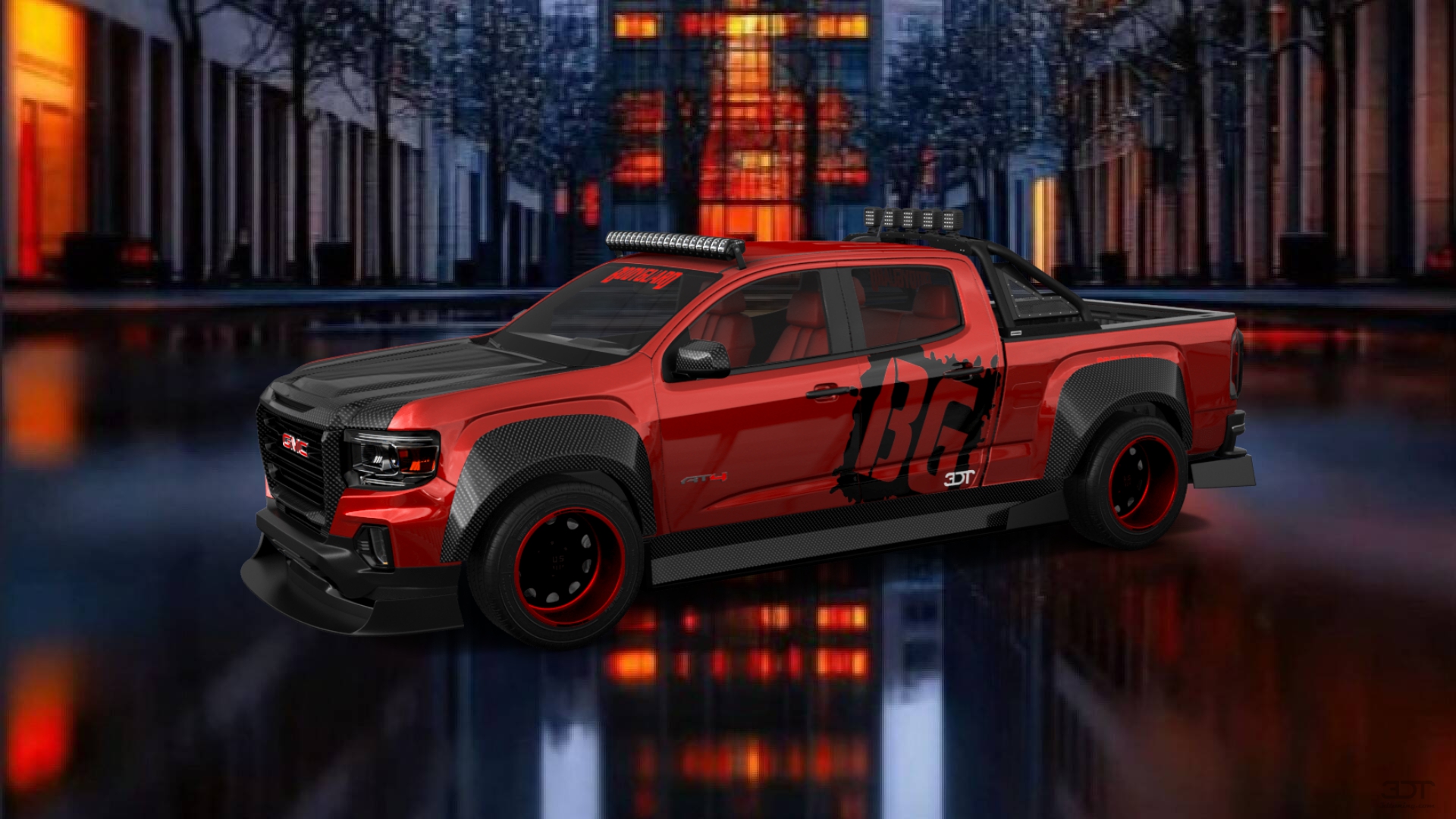 GMC Canyon Crew Cab 4 Door pickup truck 2021 tuning