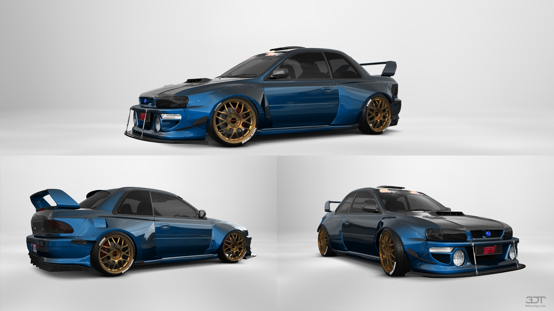 Subaru Impreza WRX STI 22B 2 Door Coupe 2000