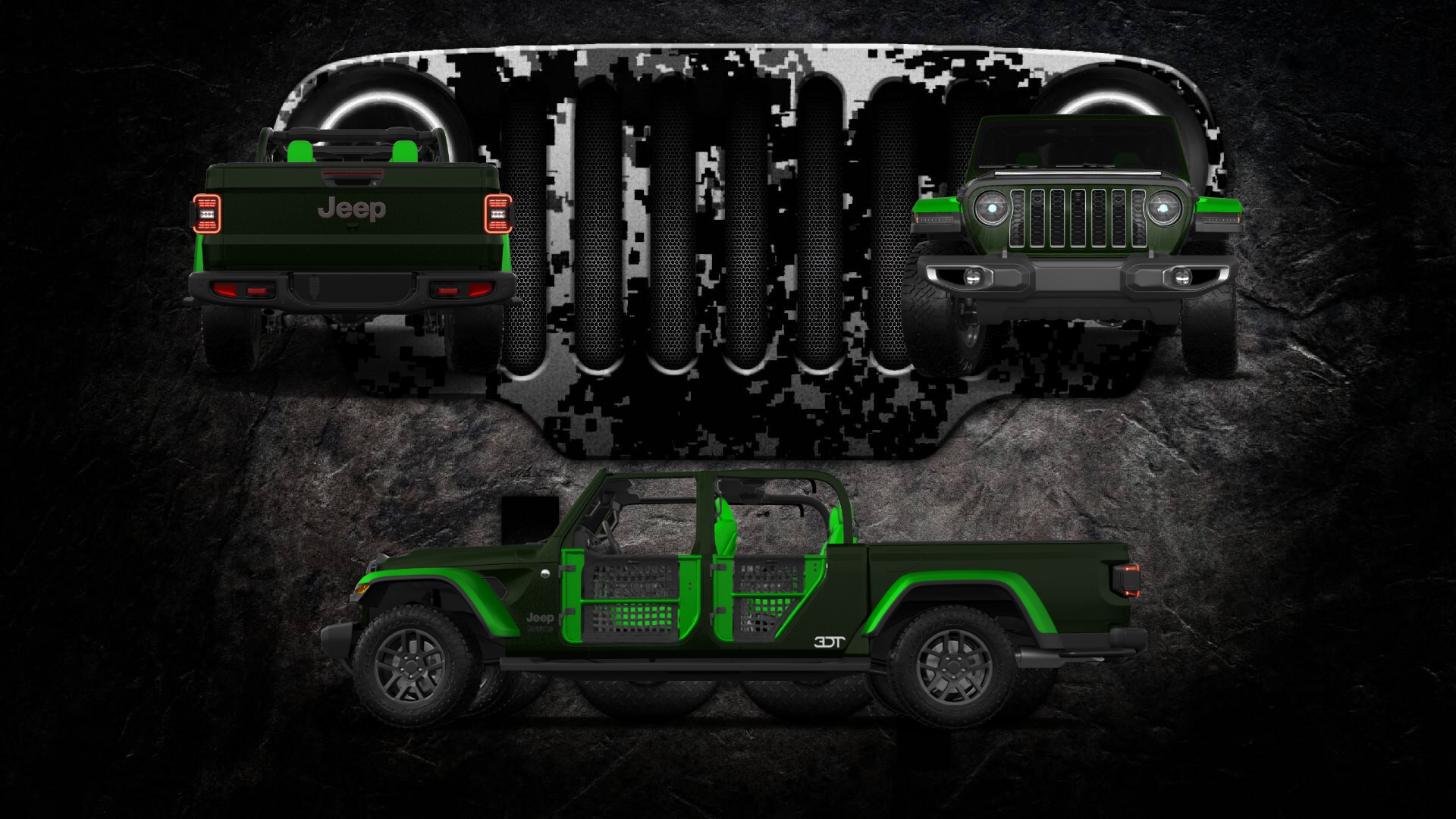 Jeep Gladiator JT Pickup Truck 2020