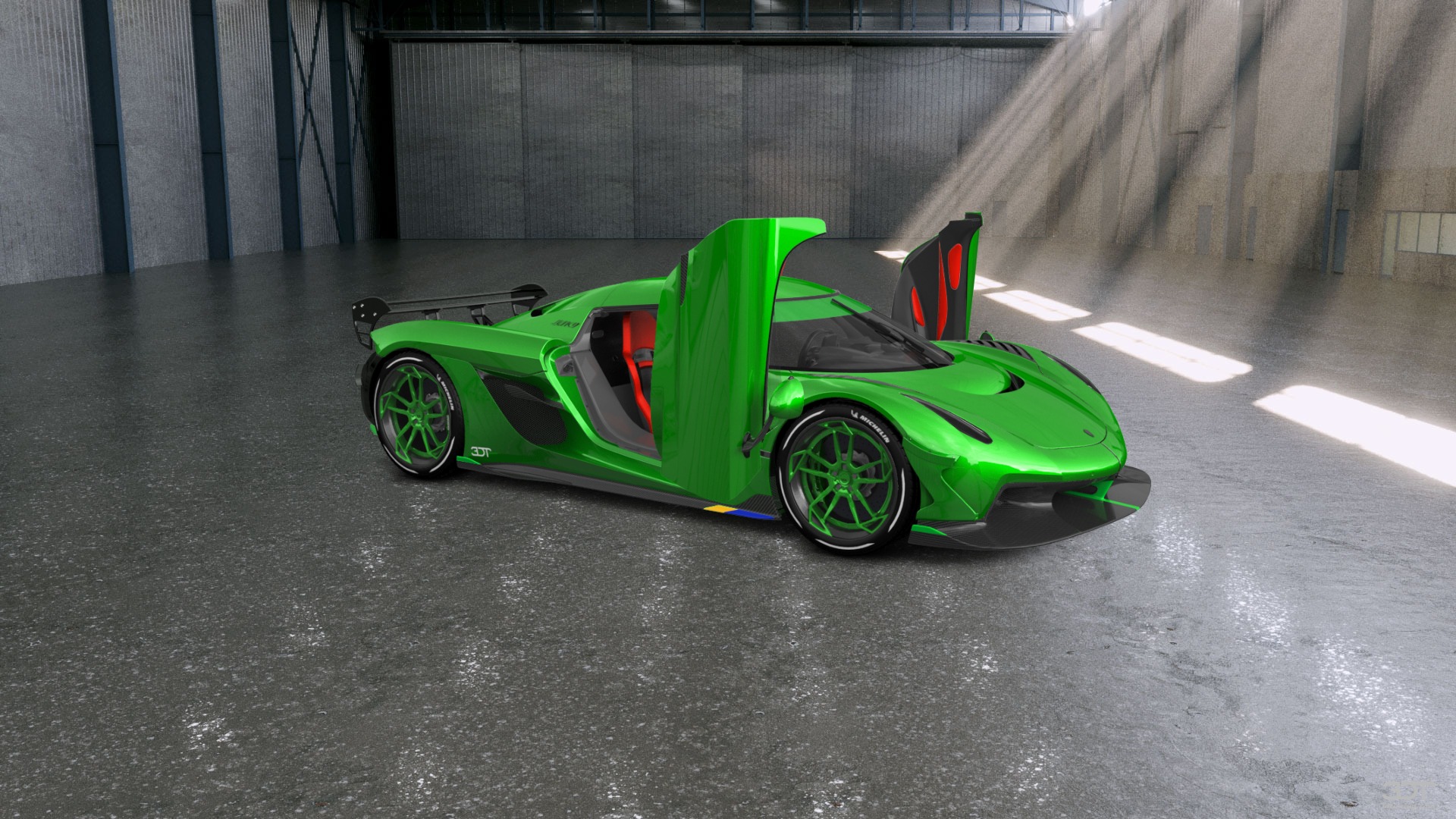 Koenigsegg Jesko 2 door targa top 2020