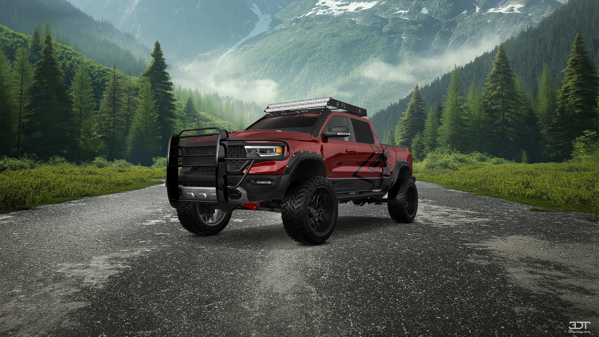 Dodge Ram 1500 TRX 4 Door pickup truck 2021