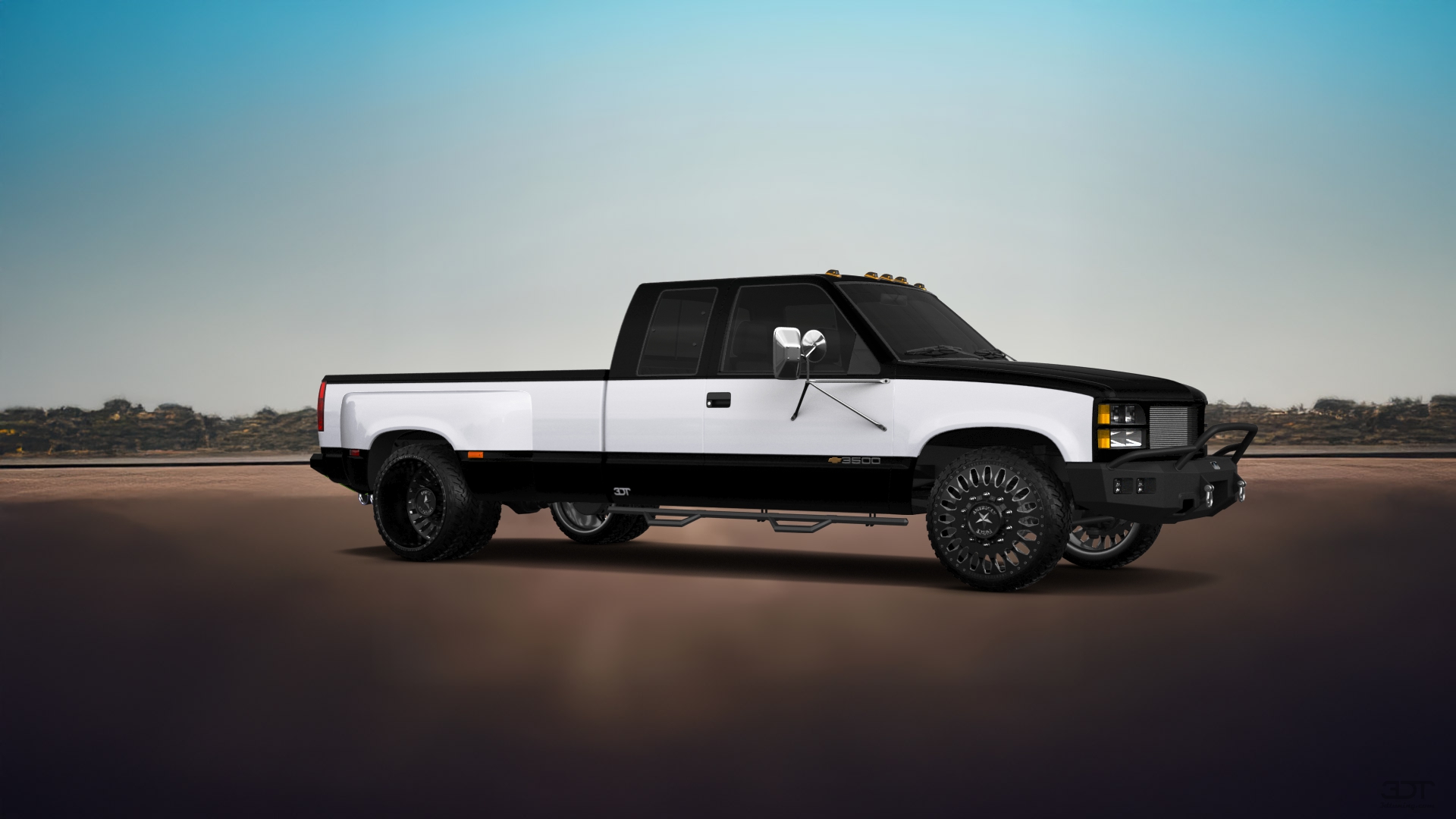 Chevrolet K3500 Extended Cab Pickup Truck 1988 tuning