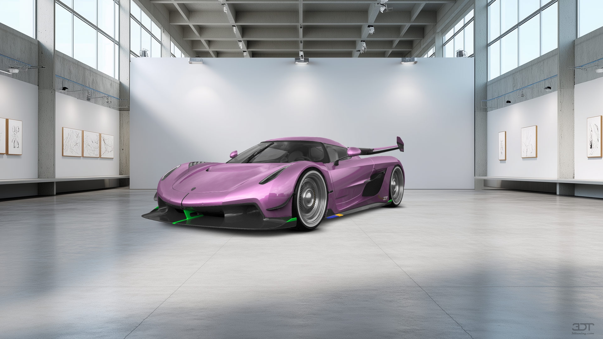 Koenigsegg Jesko 2 door targa top 2020 tuning