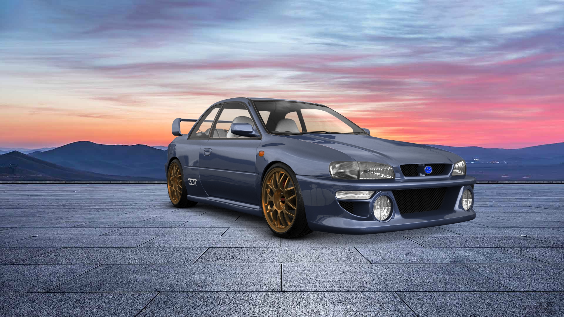 Subaru Impreza WRX STI 22B 2 Door Coupe 2000 tuning