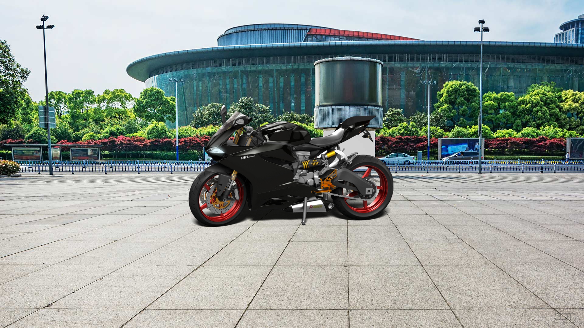 Ducati 899 Panigale Sport Bike 2015 tuning