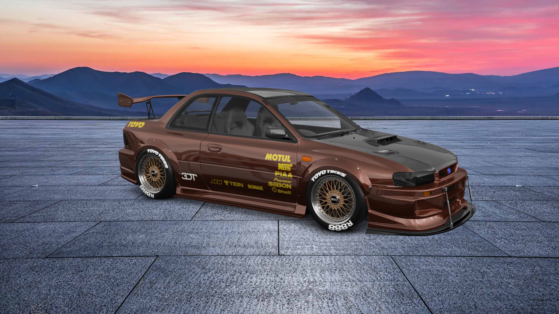 Subaru Impreza WRX STI 22B 2 Door Coupe 2000