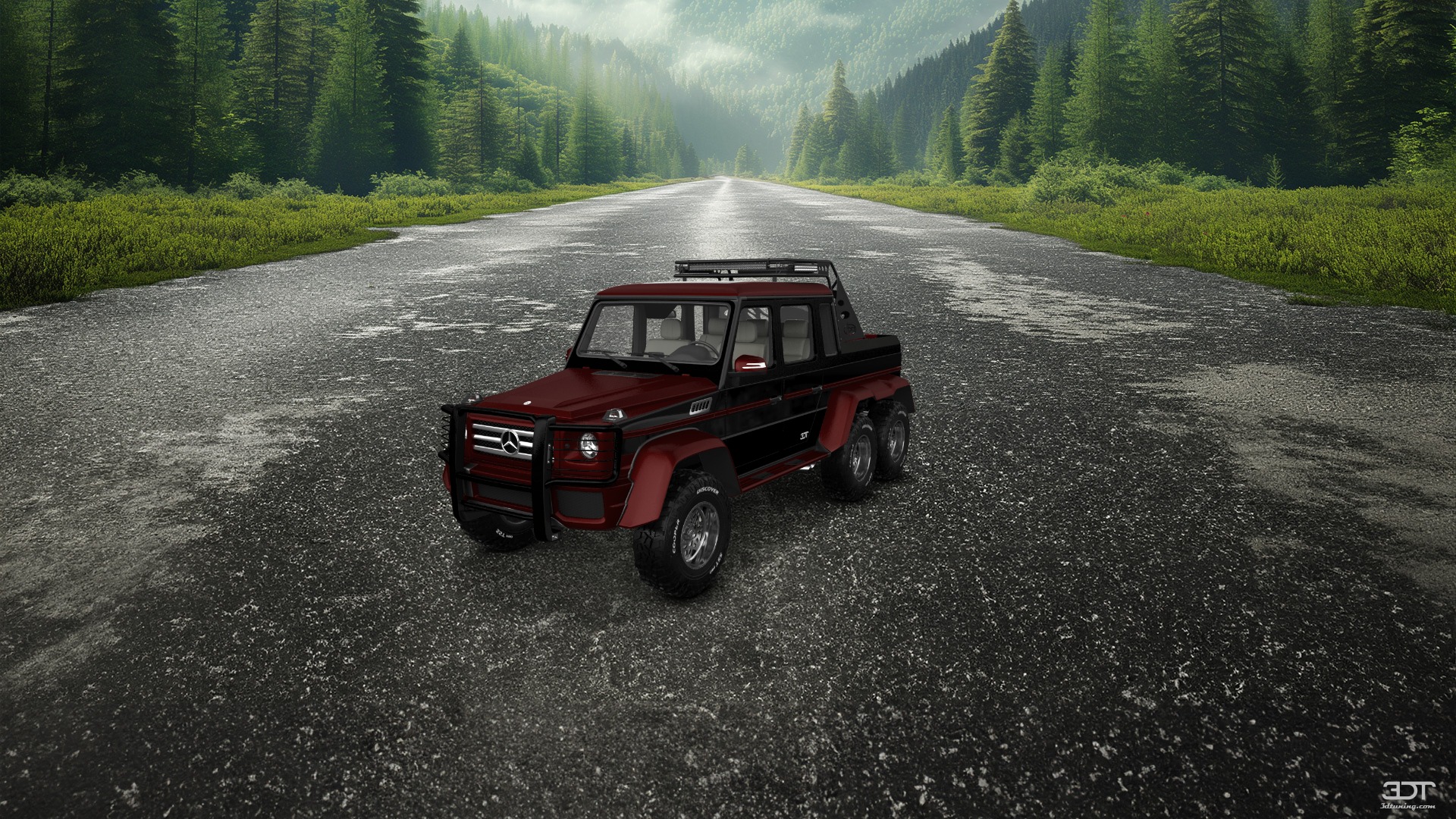 Mercedes G 63 AMG 6x6 4 Door pickup truck 2013