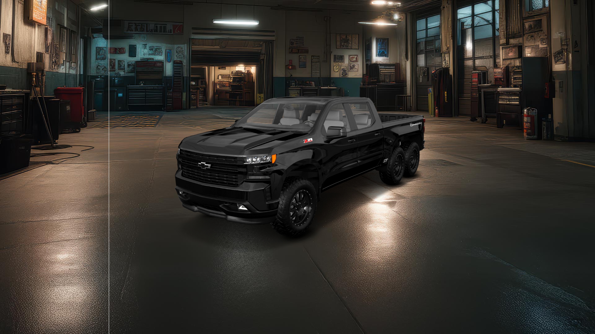 Chevrolet Silverado Hennessey Goliath 6X6 Truck 2020 tuning