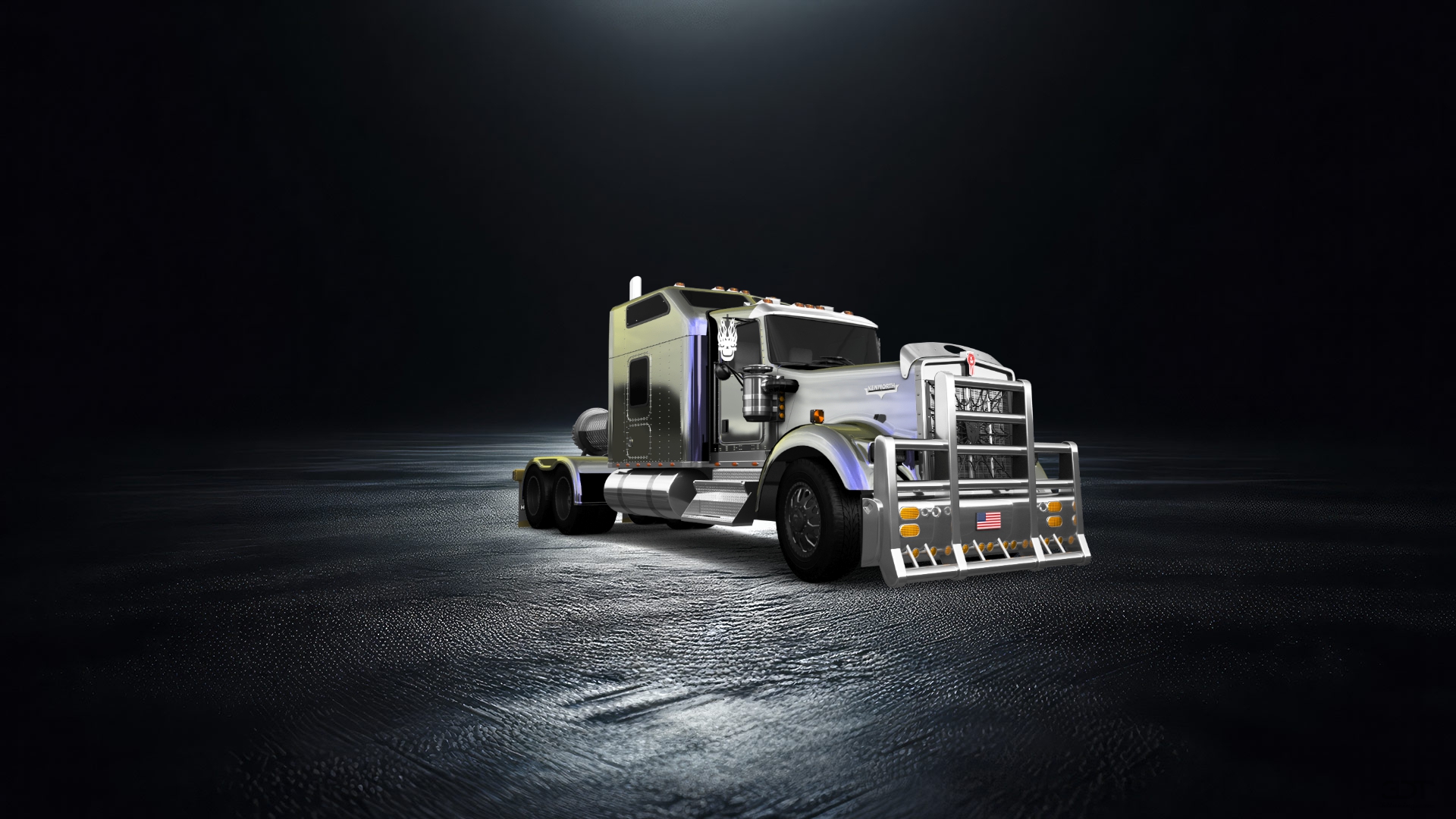 Kenworth W900 Sleeper Cab Truck 2015