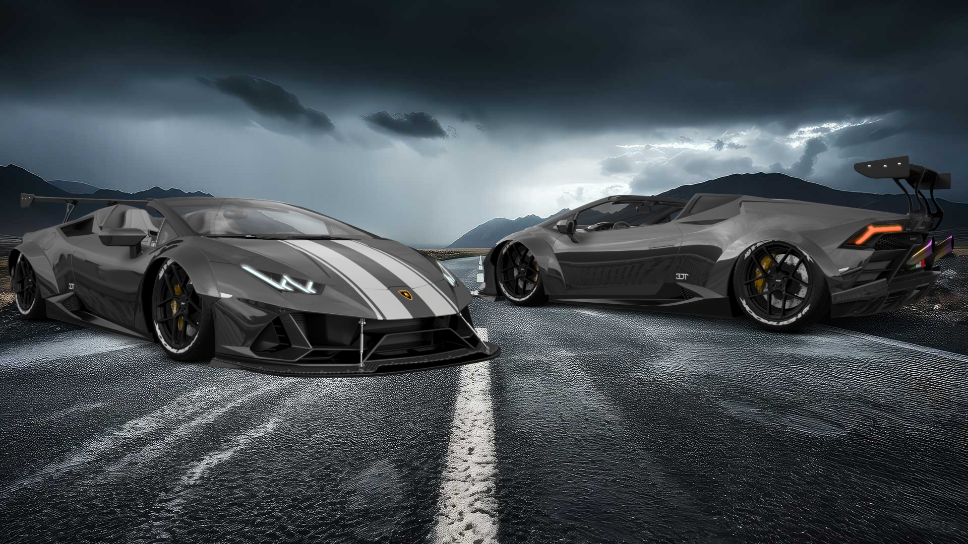 Lamborghini Huracan Spyder 2 Door Convertible 2016 tuning