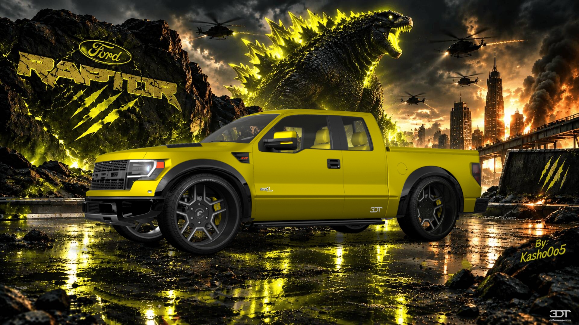 Ford F-150 SVT Raptor 2 Door pickup truck 2010 tuning