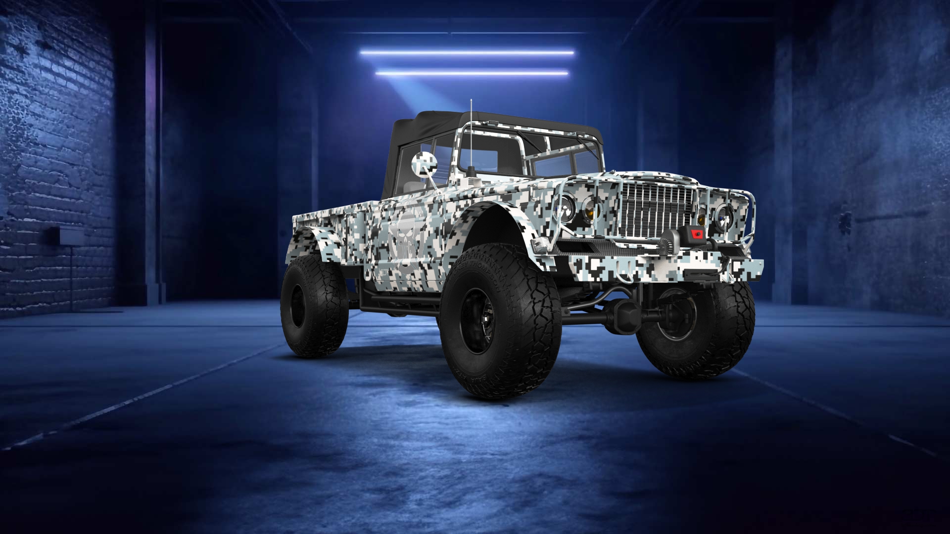 Jeep Kaiser M715 2 Door pickup truck 1968