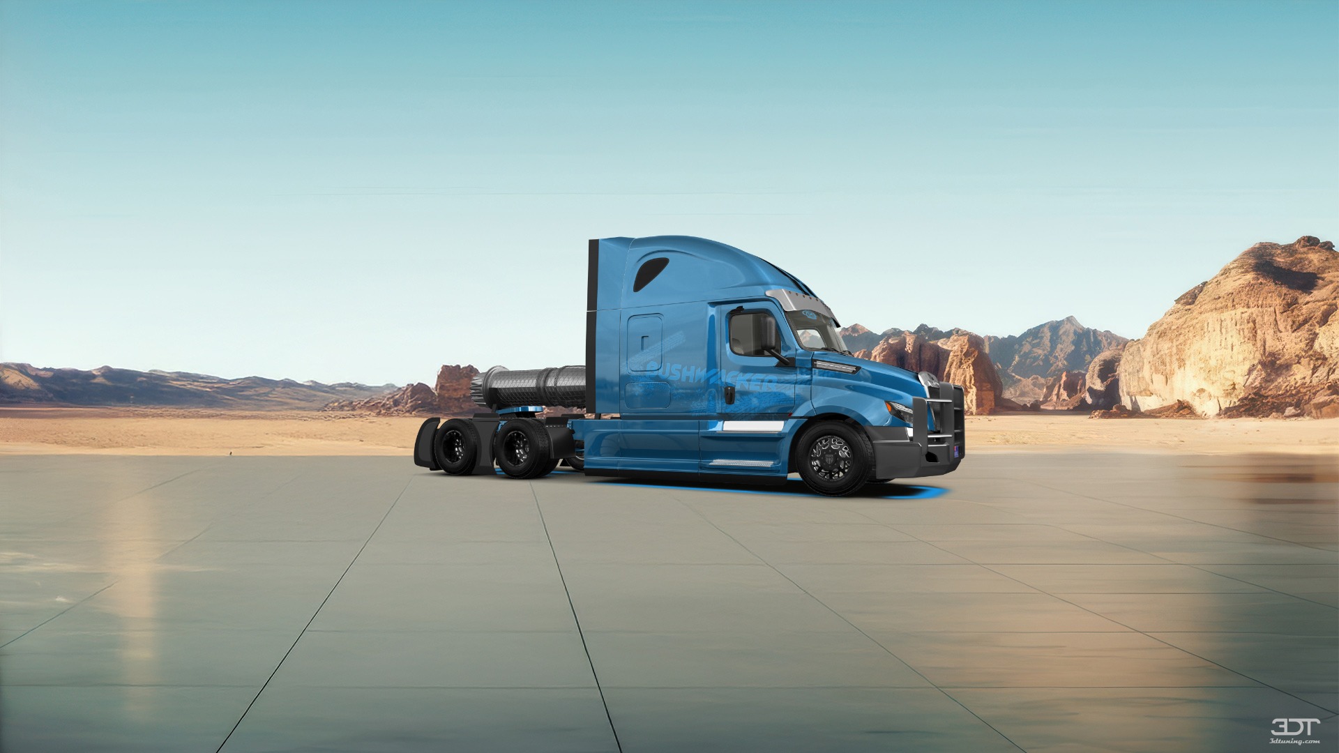 Freightliner Cascadia Sleeper Cab Truck 2018 tuning