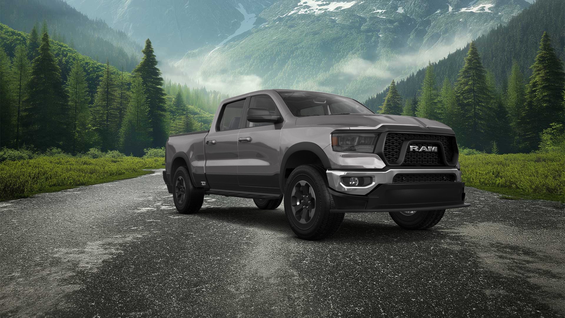 Dodge Ram 1500 Crew Cab 6.4' box 4 Door Truck 2020